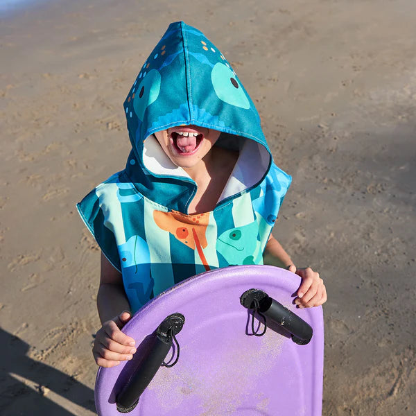 Dock & Bay Kids Poncho - Karma Chameleon