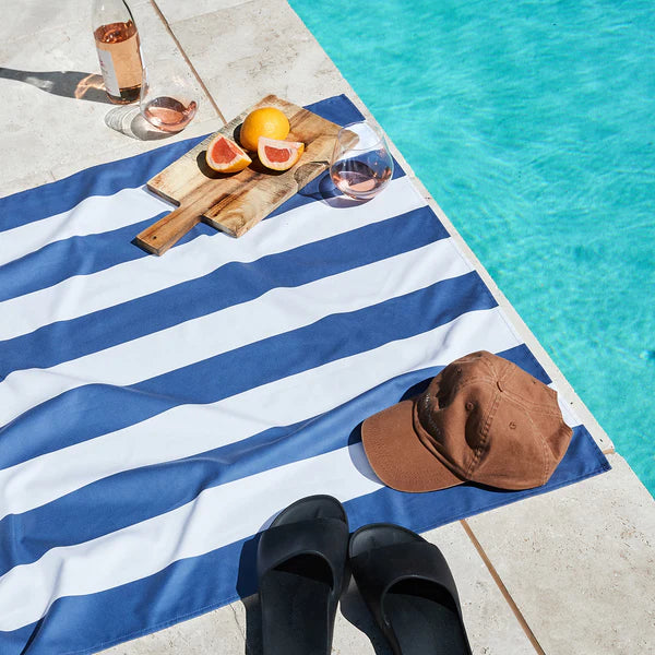 Dock & Bay Quick Dry Beach Towel - Whitsunday Blue