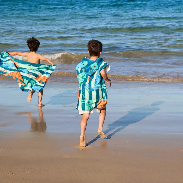 Dock & Bay Kids Poncho - Karma Chameleon