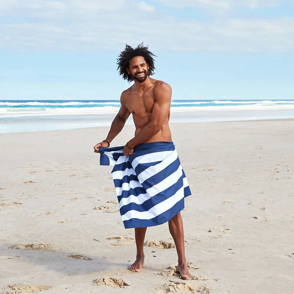 Dock & Bay Quick Dry Beach Towel - Whitsunday Blue