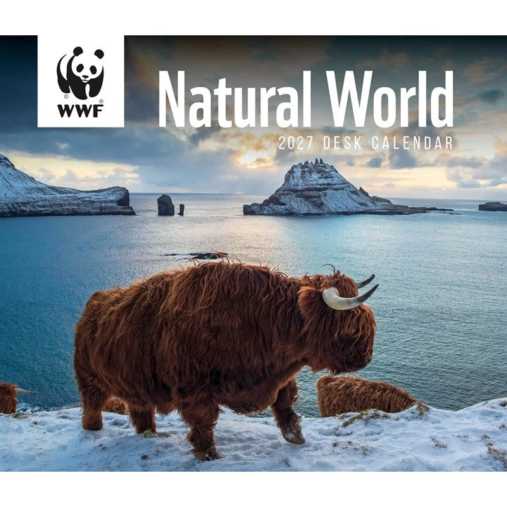 WWF Natural World Desk Calendar 2027