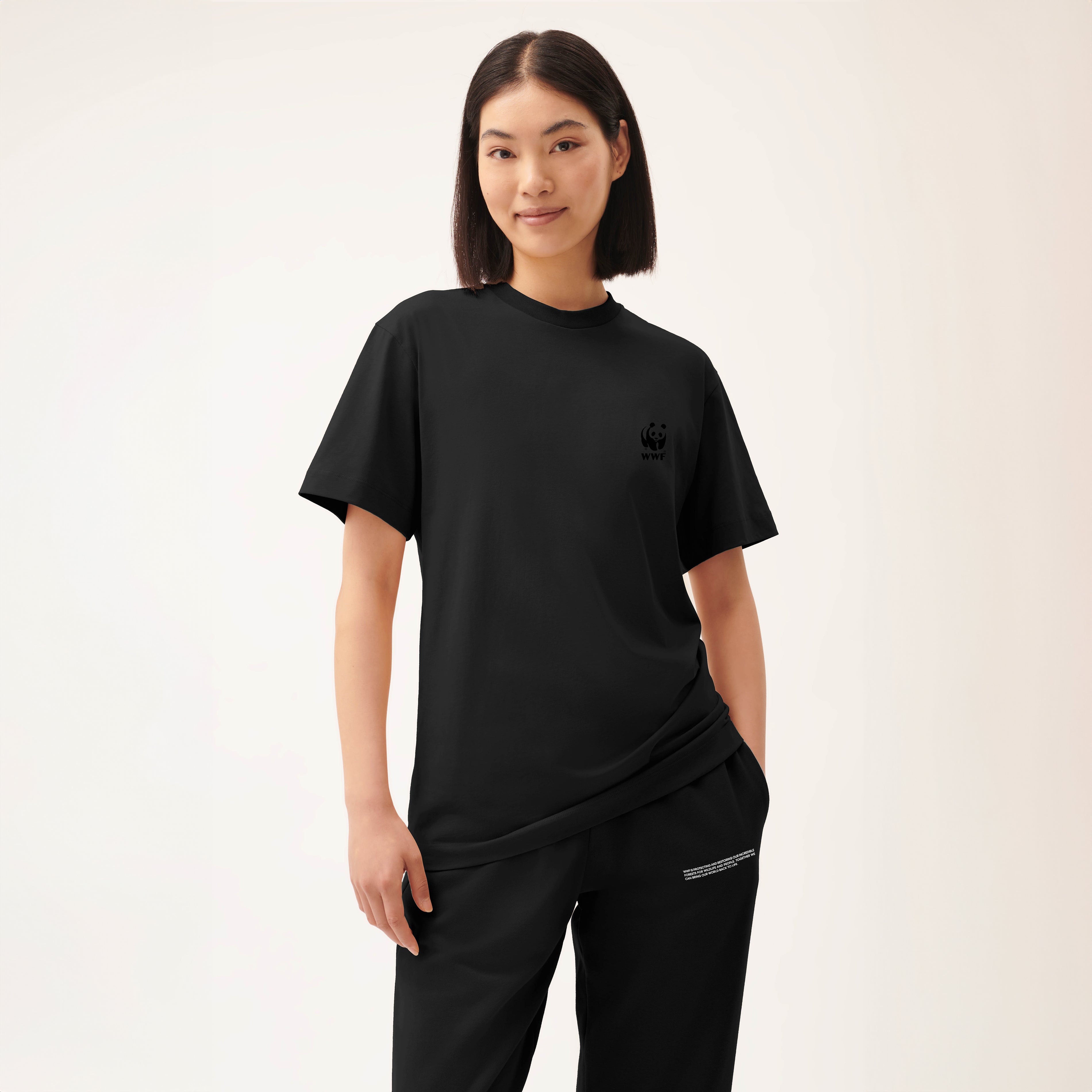PANGAIA Unisex T-shirt - Black
