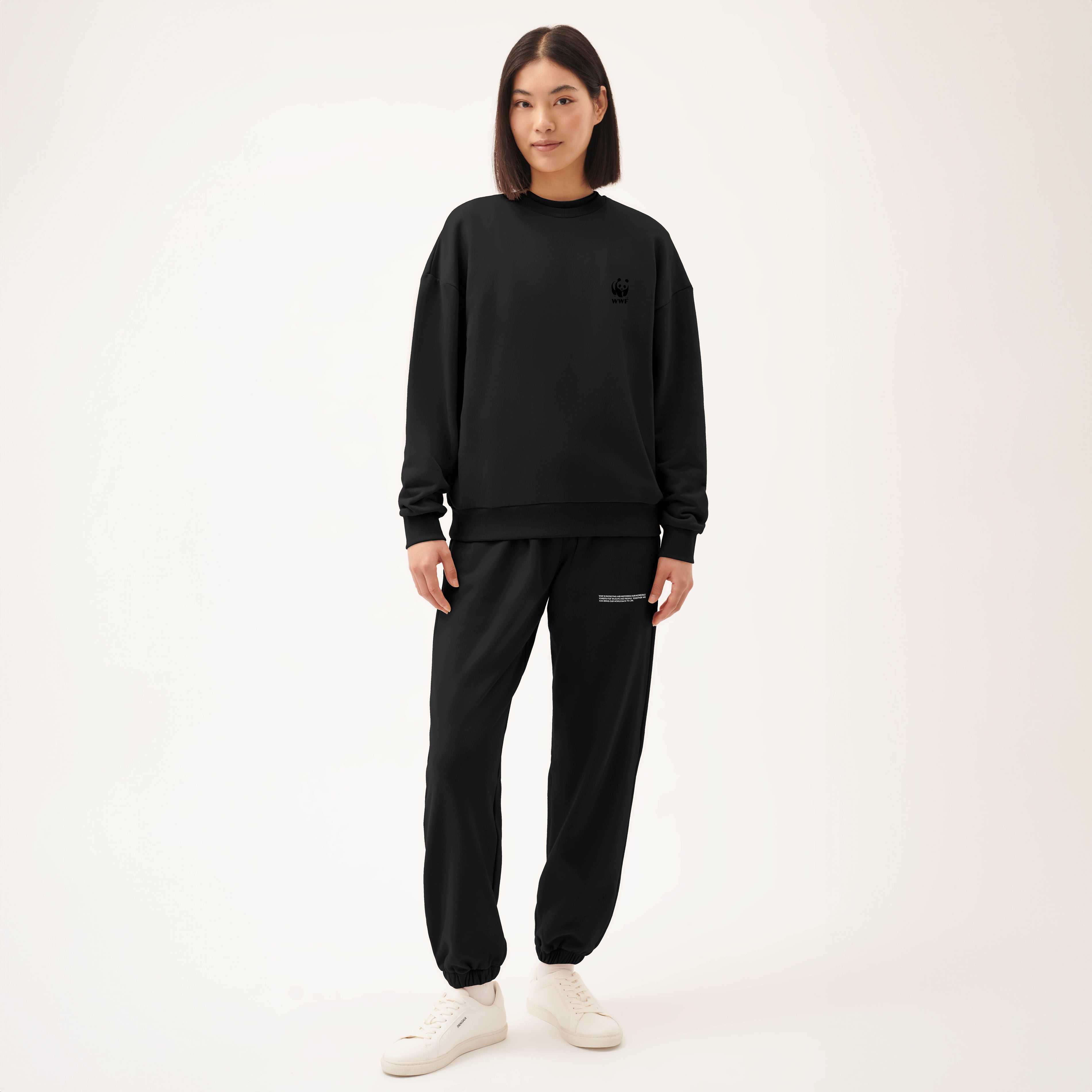 PANGAIA Unisex Sweatshirt - Black