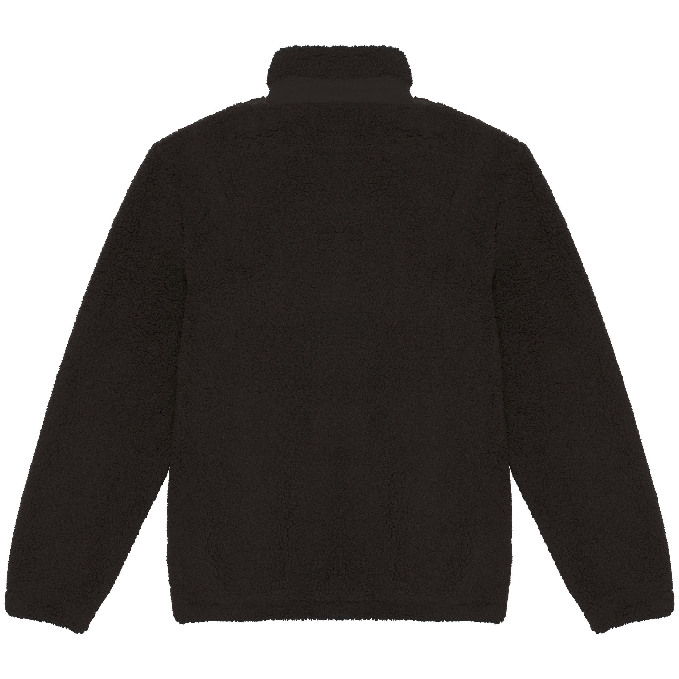 Recycled Unisex Sherpa Jacket - Black