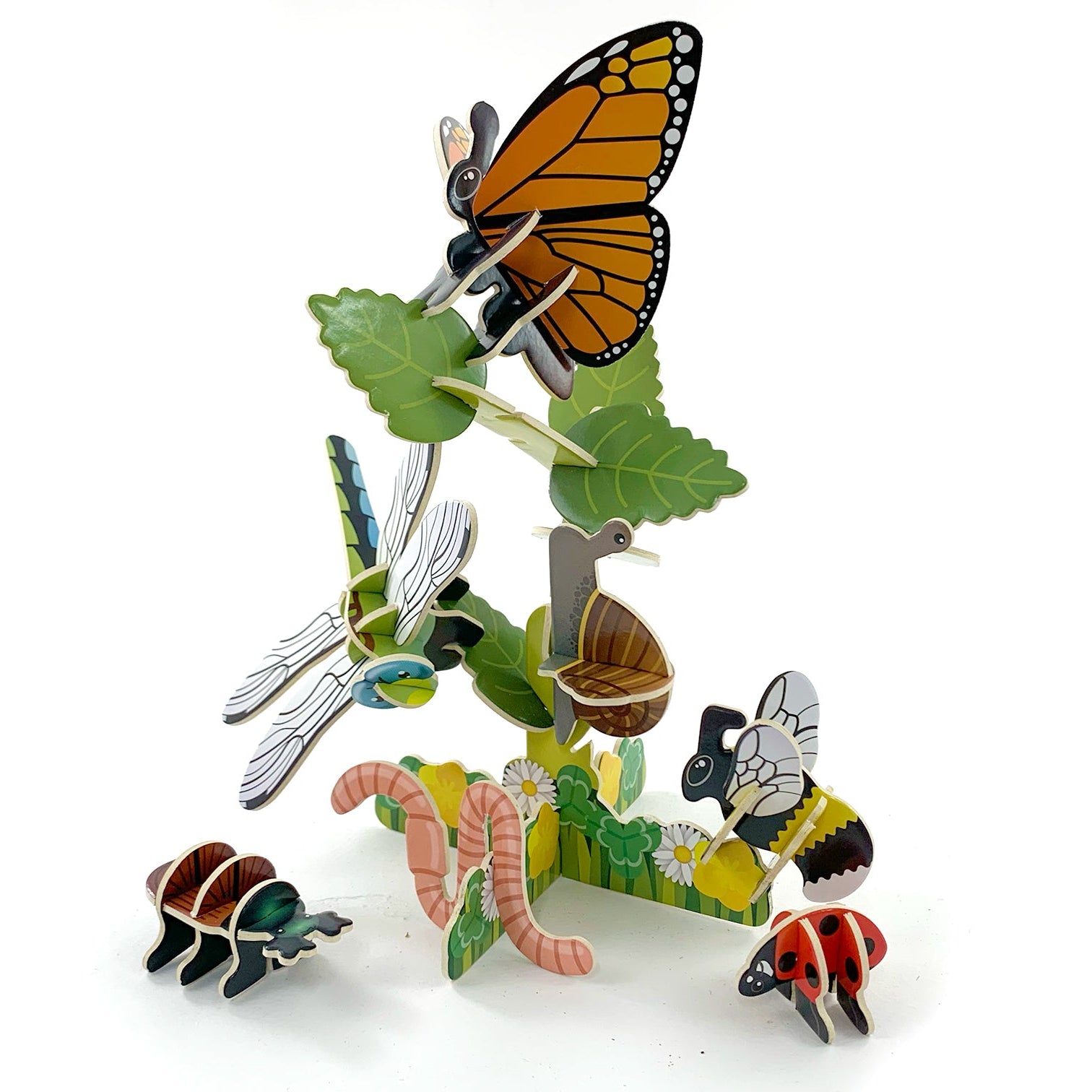 Pop-out & Build Garden Insects Set