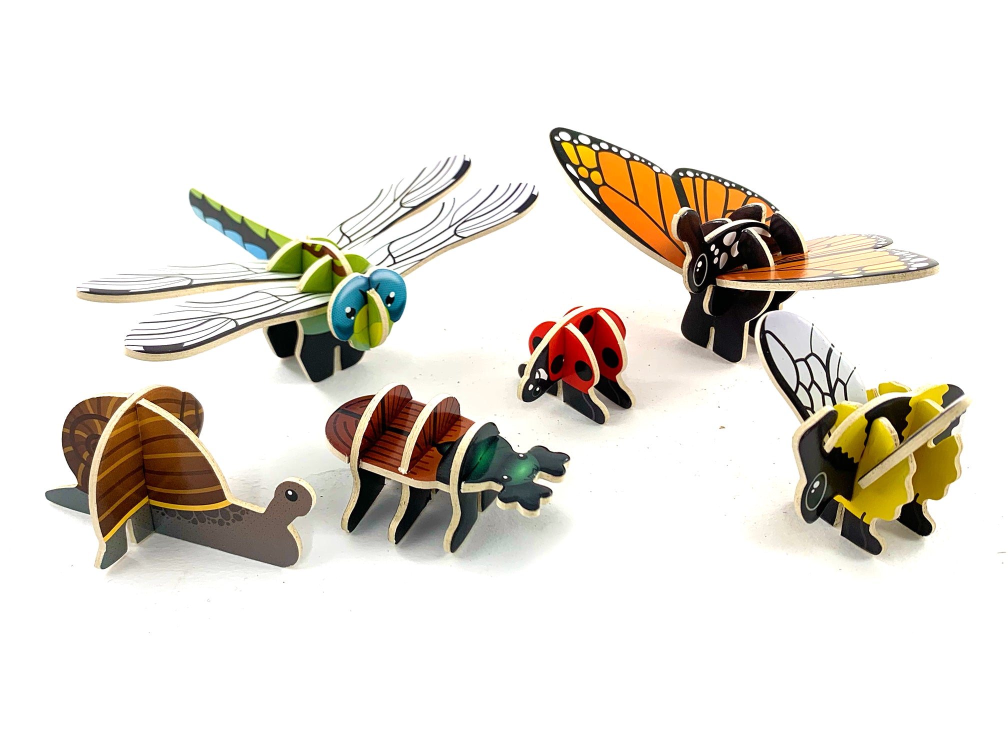 Pop-out & Build Garden Insects Set