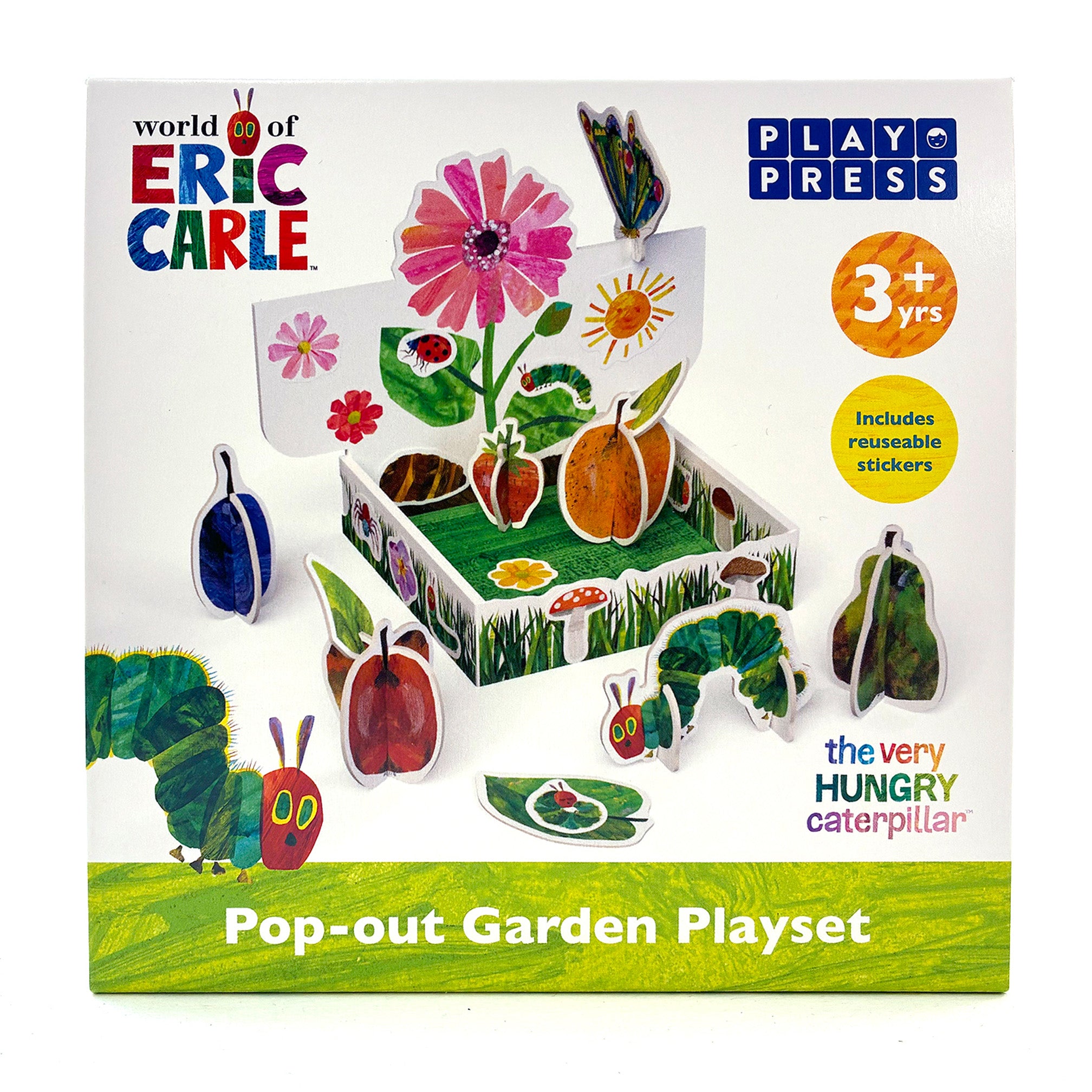 The Very Hungary Caterpillar Playset box
