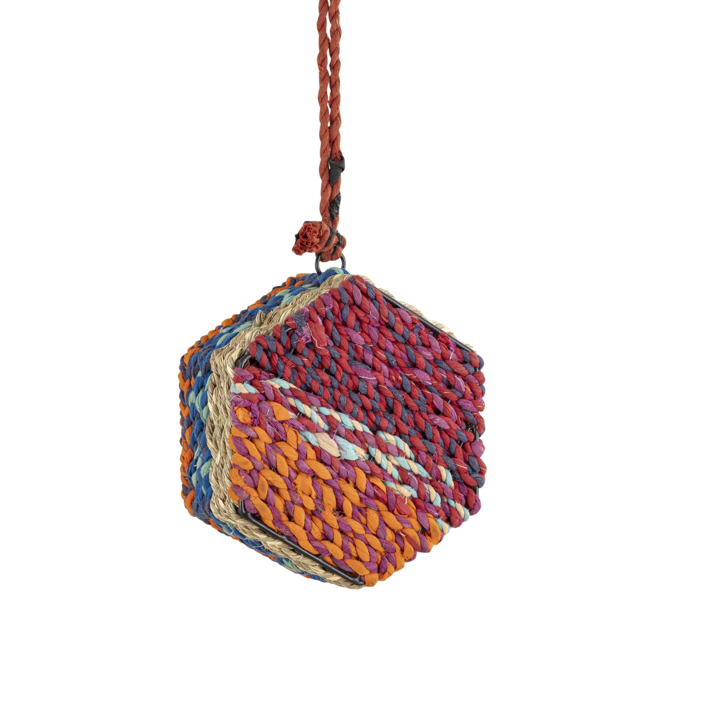 Munja & Reclaimed Sari Fabric Bee House