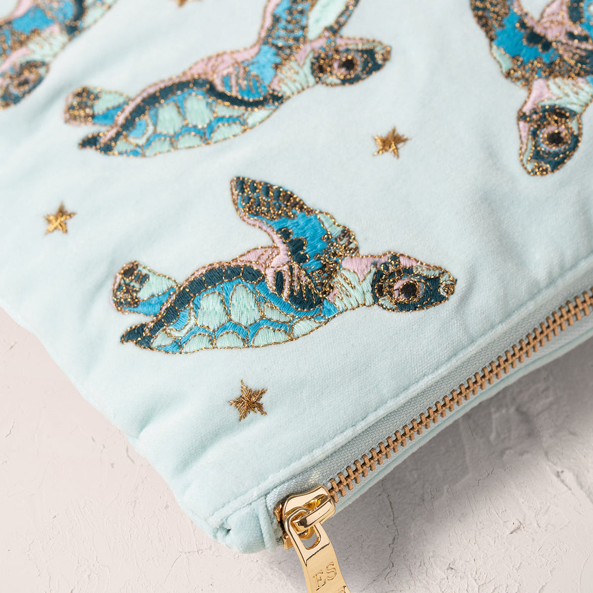 Baby Turtle Everyday Pouch - Ice Blue
