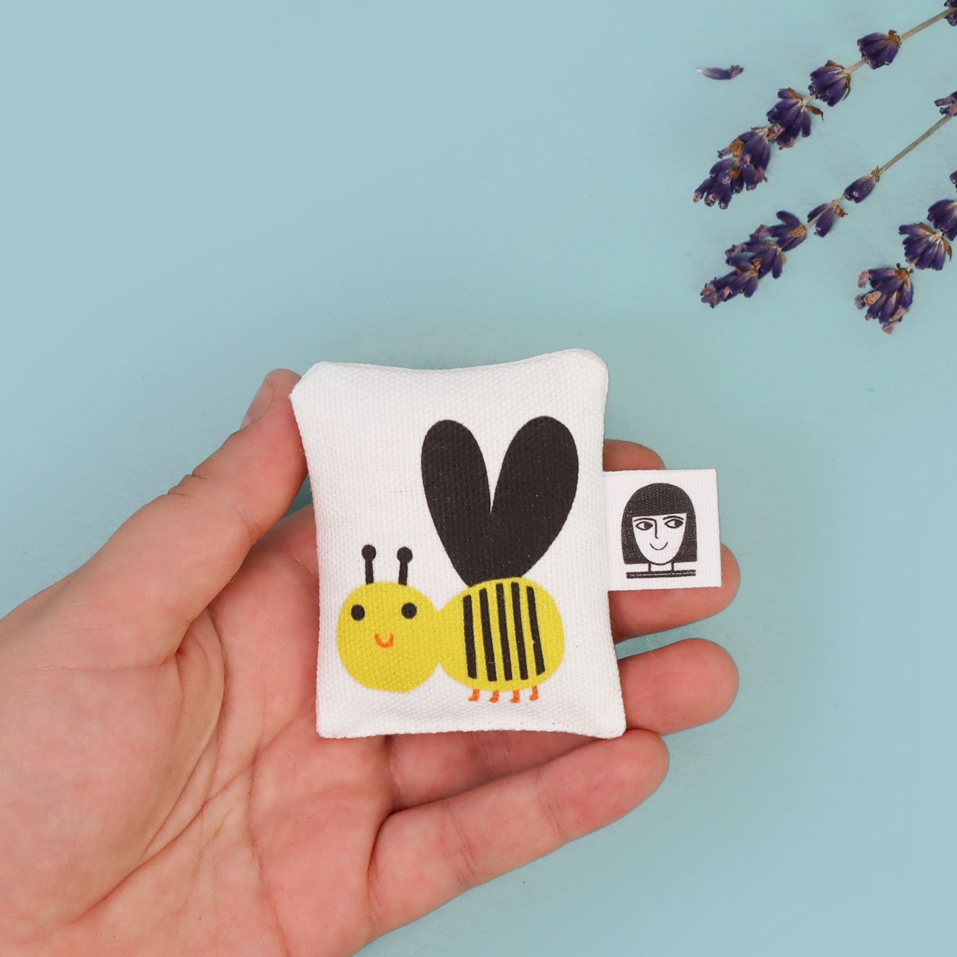 Jane Foster Lavender Bag - Happy Bee