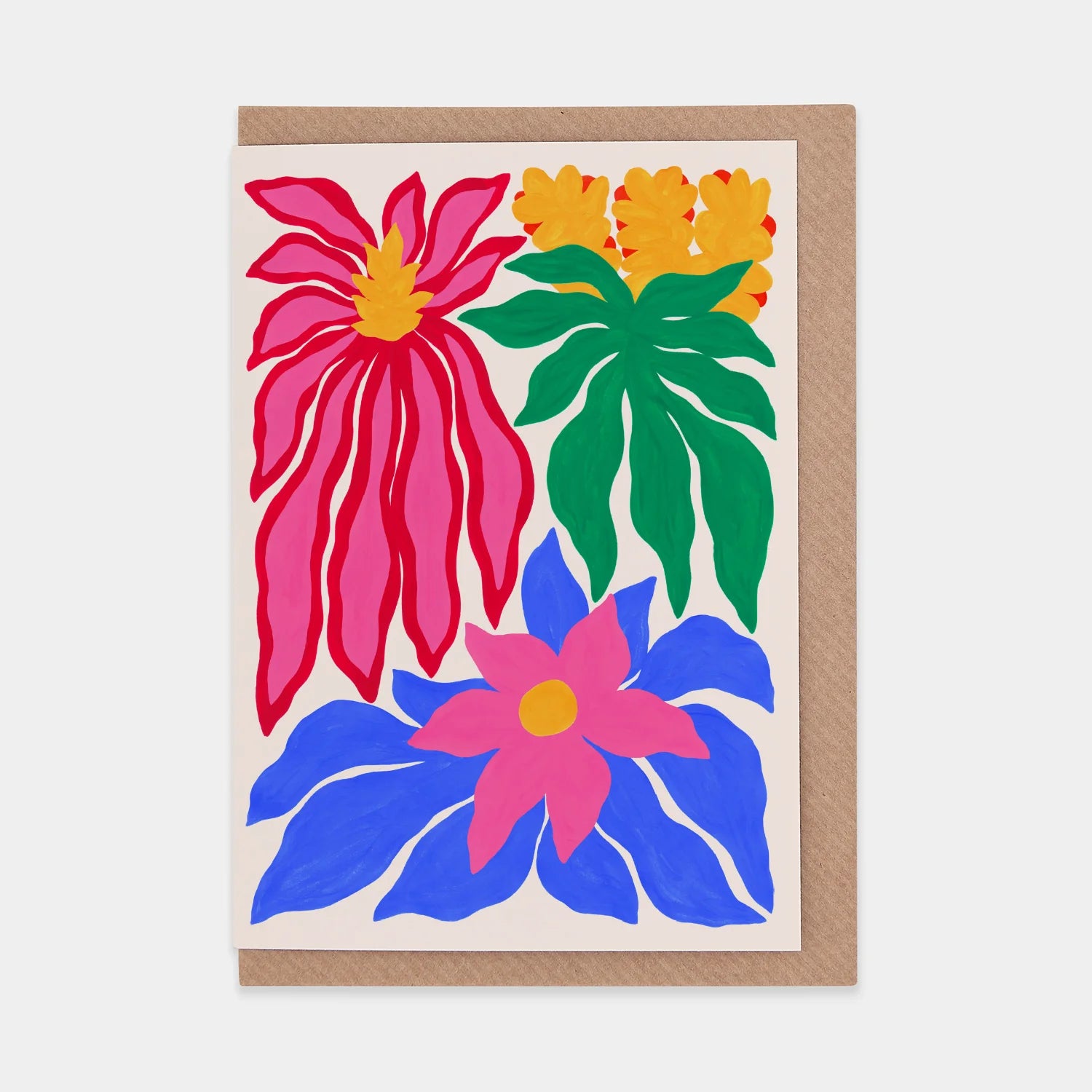 Evermade x Liv Lee - Bromeliads WWF Greetings Card