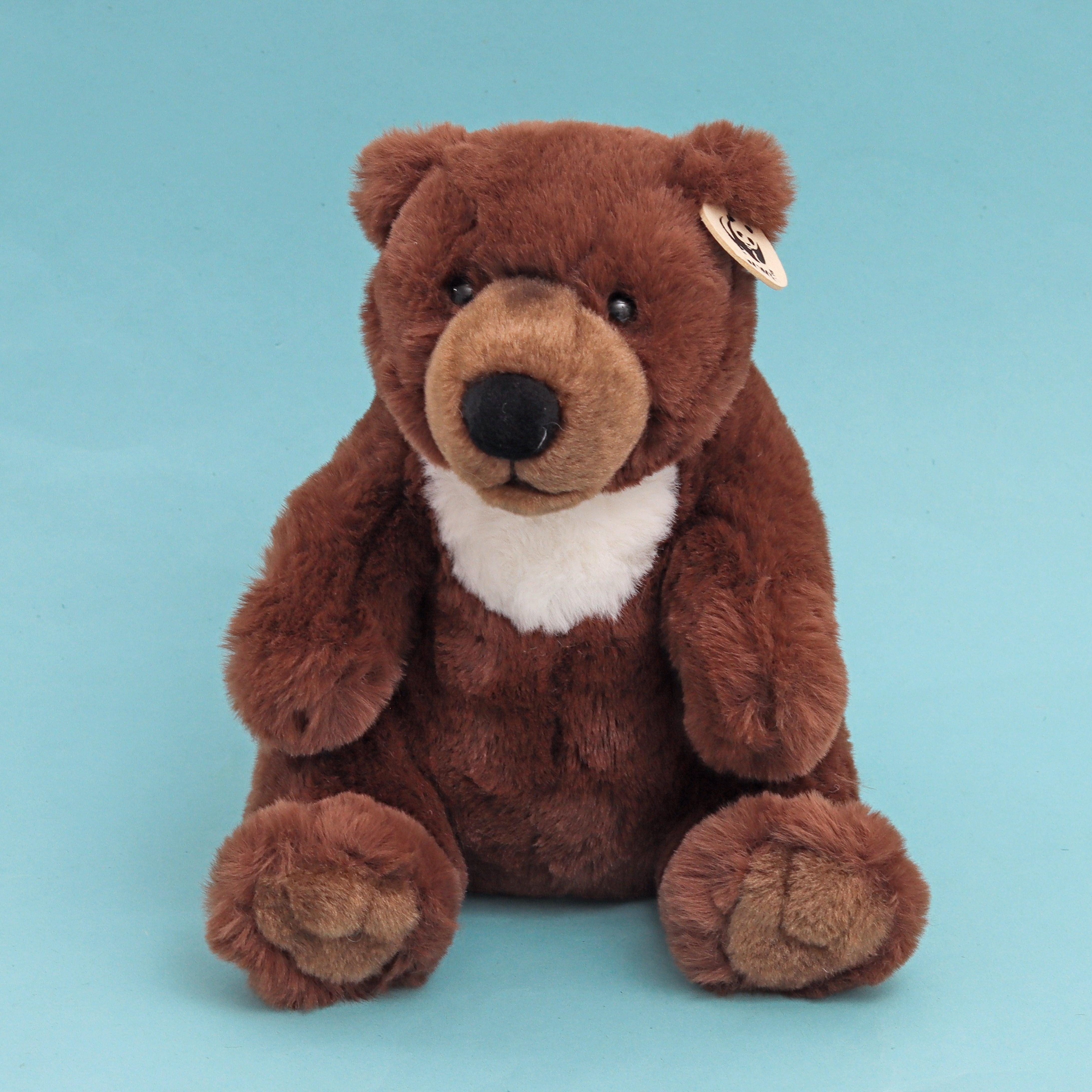 WWF Plush Grizzly Bear Brown