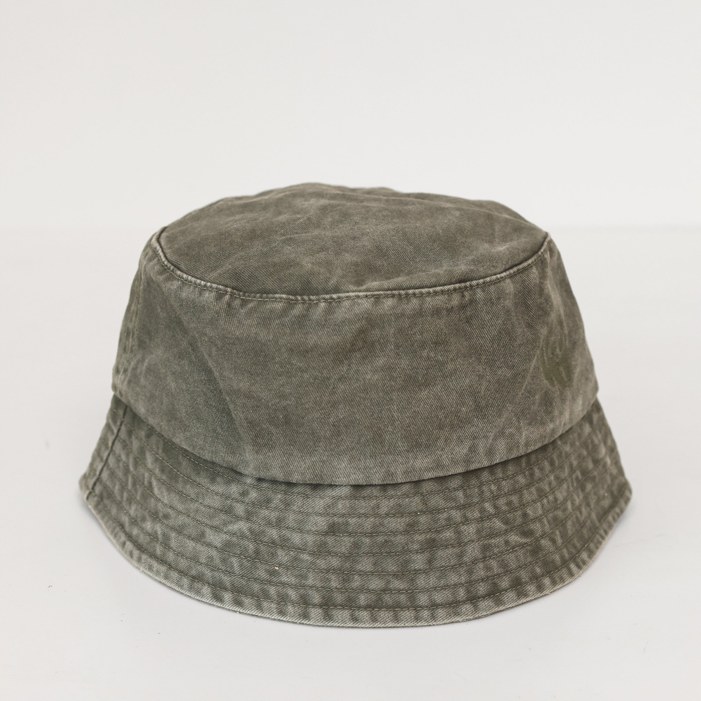 WWF Washed Effect Bucket Hat - Khaki