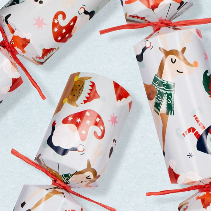 Festive Snap 12" Crackers