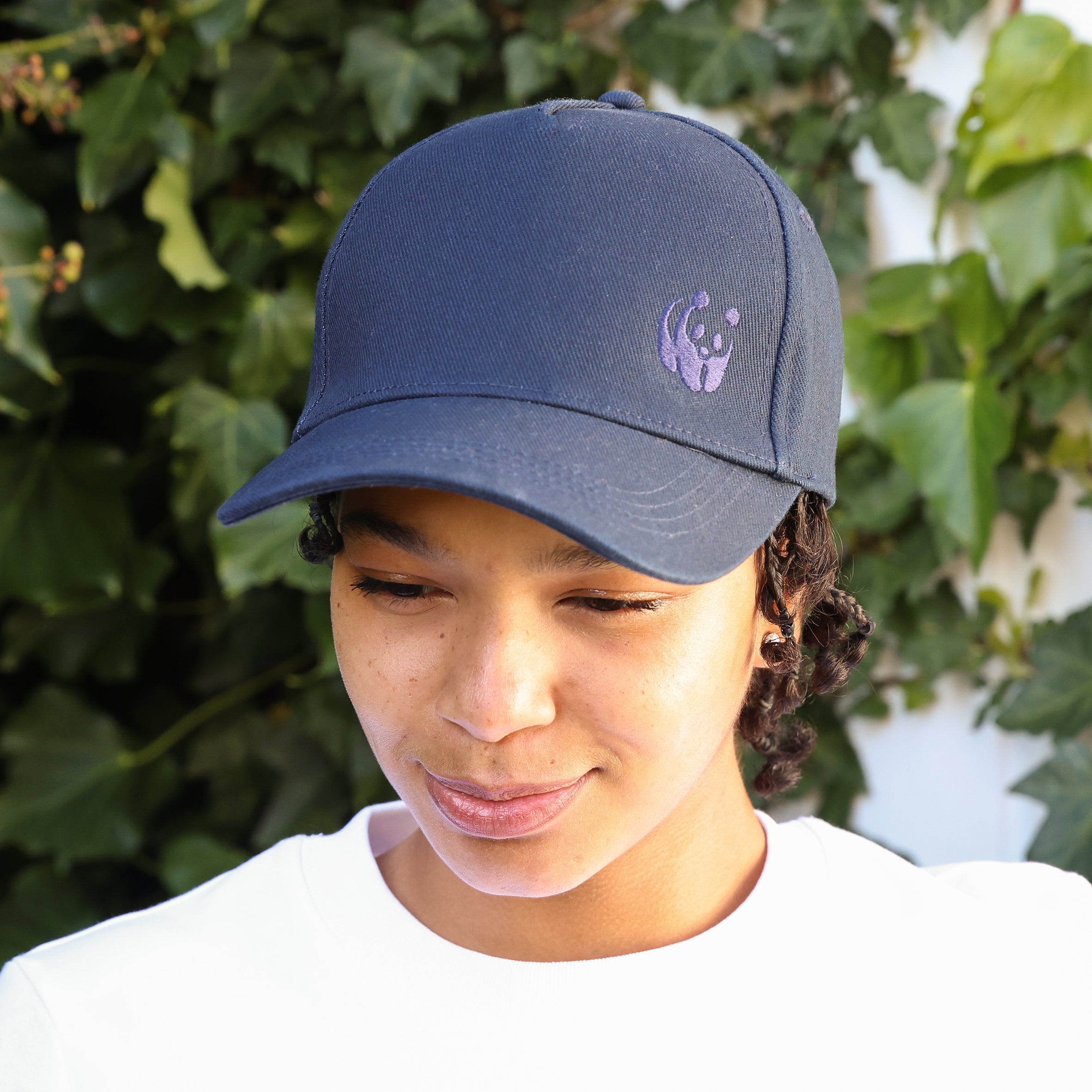 WWF 5 Panel Cap - Navy