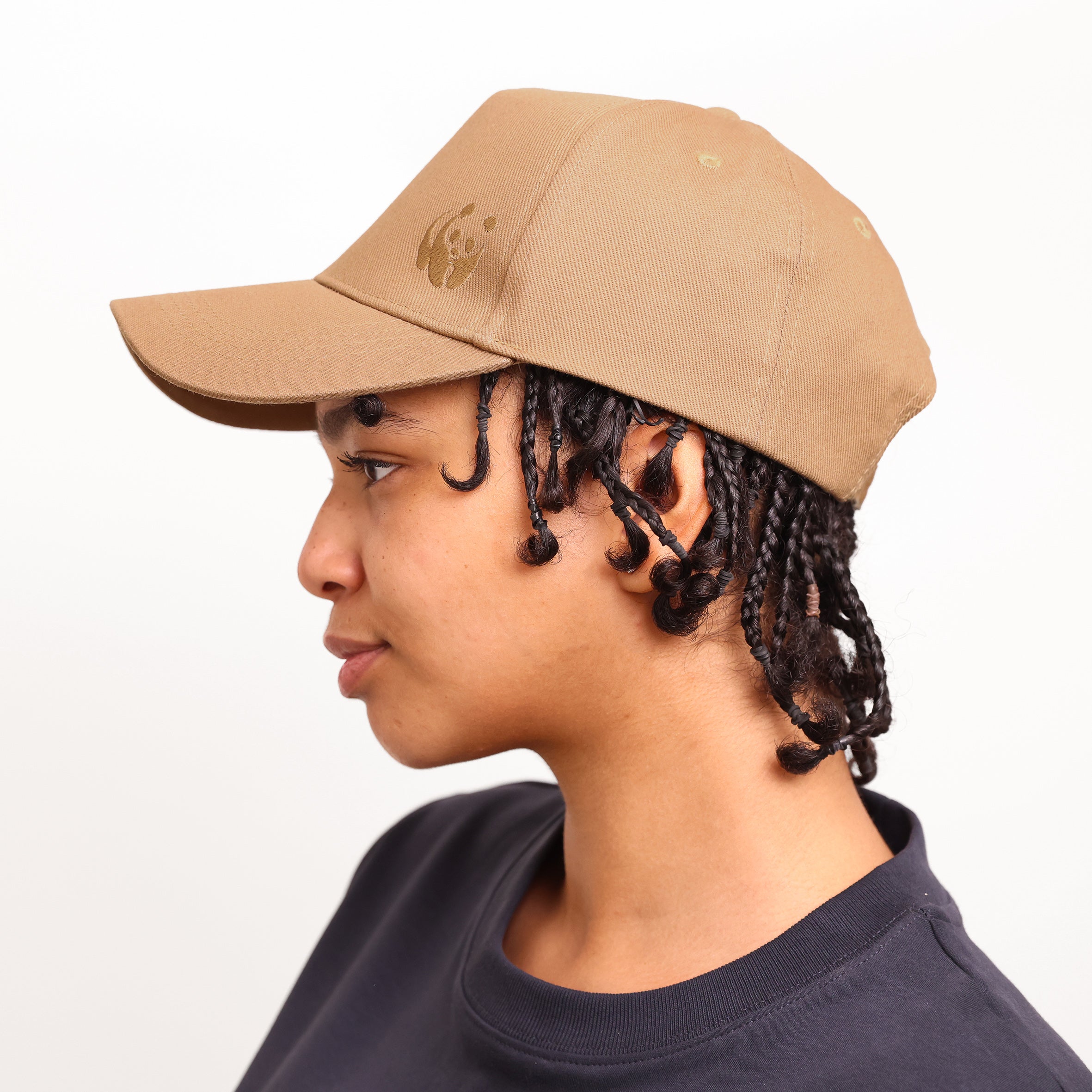 WWF 5 Panel Cap - Camel