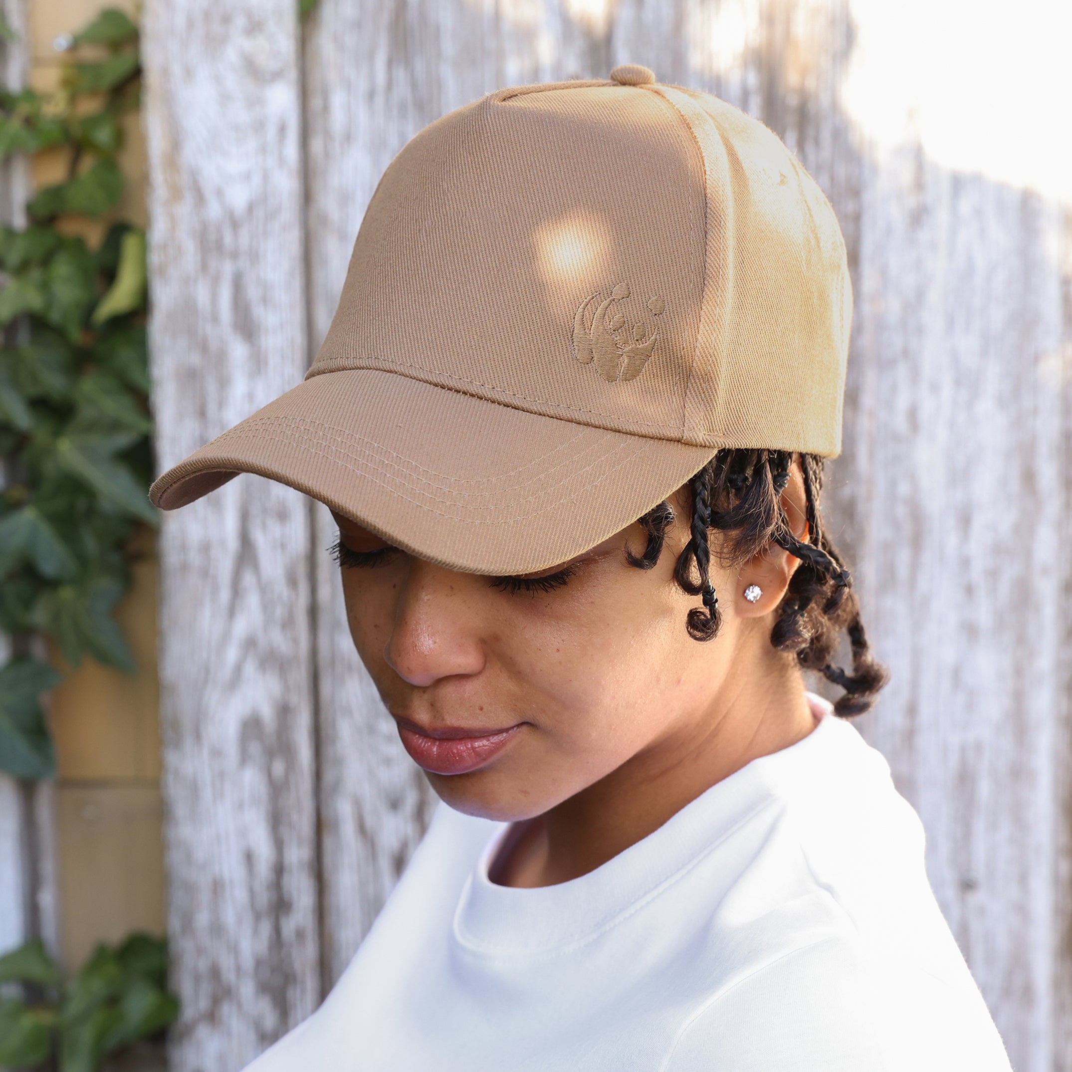WWF 5 Panel Cap - Camel