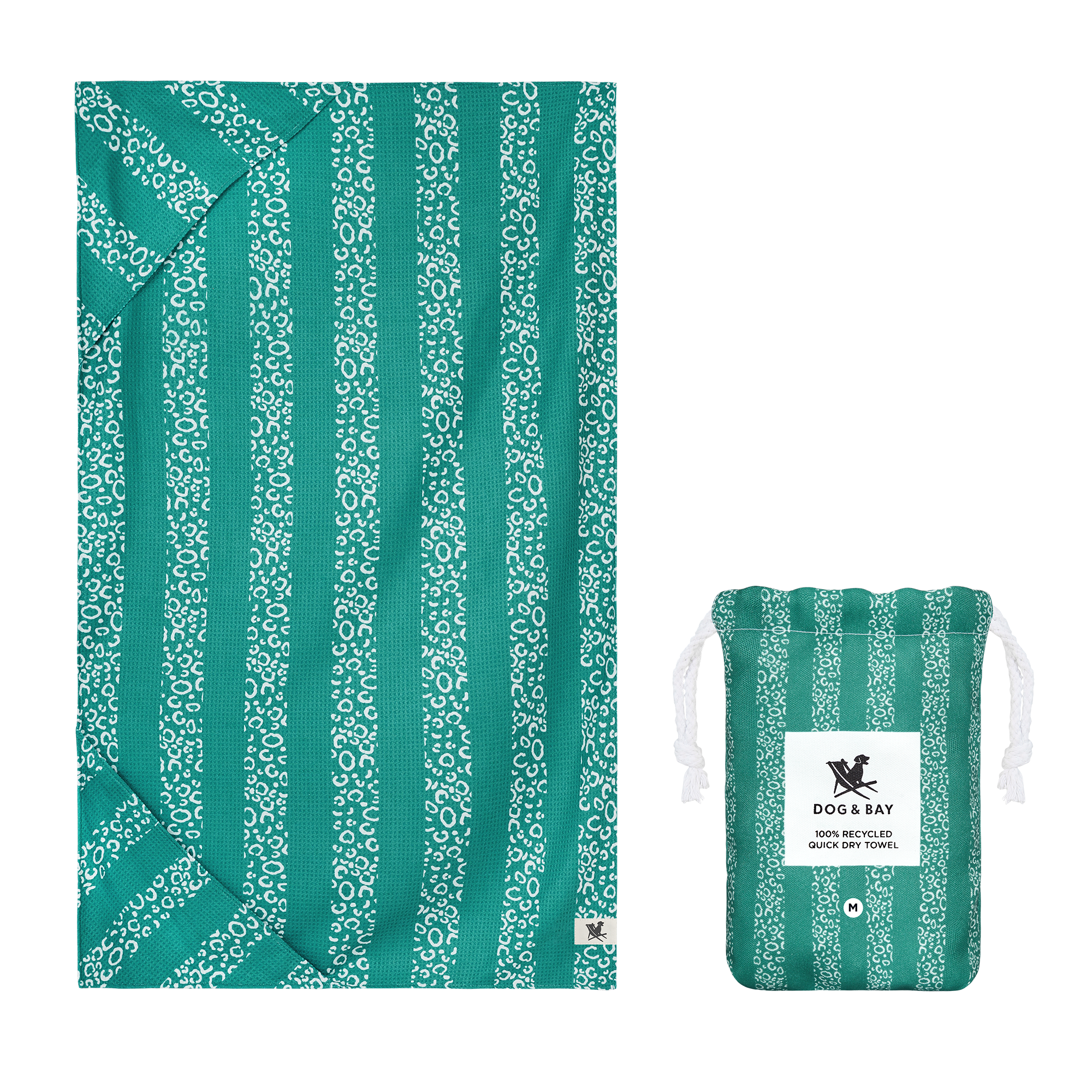 Dock & Bay Medium Dog Towel - Woofs Go Wild