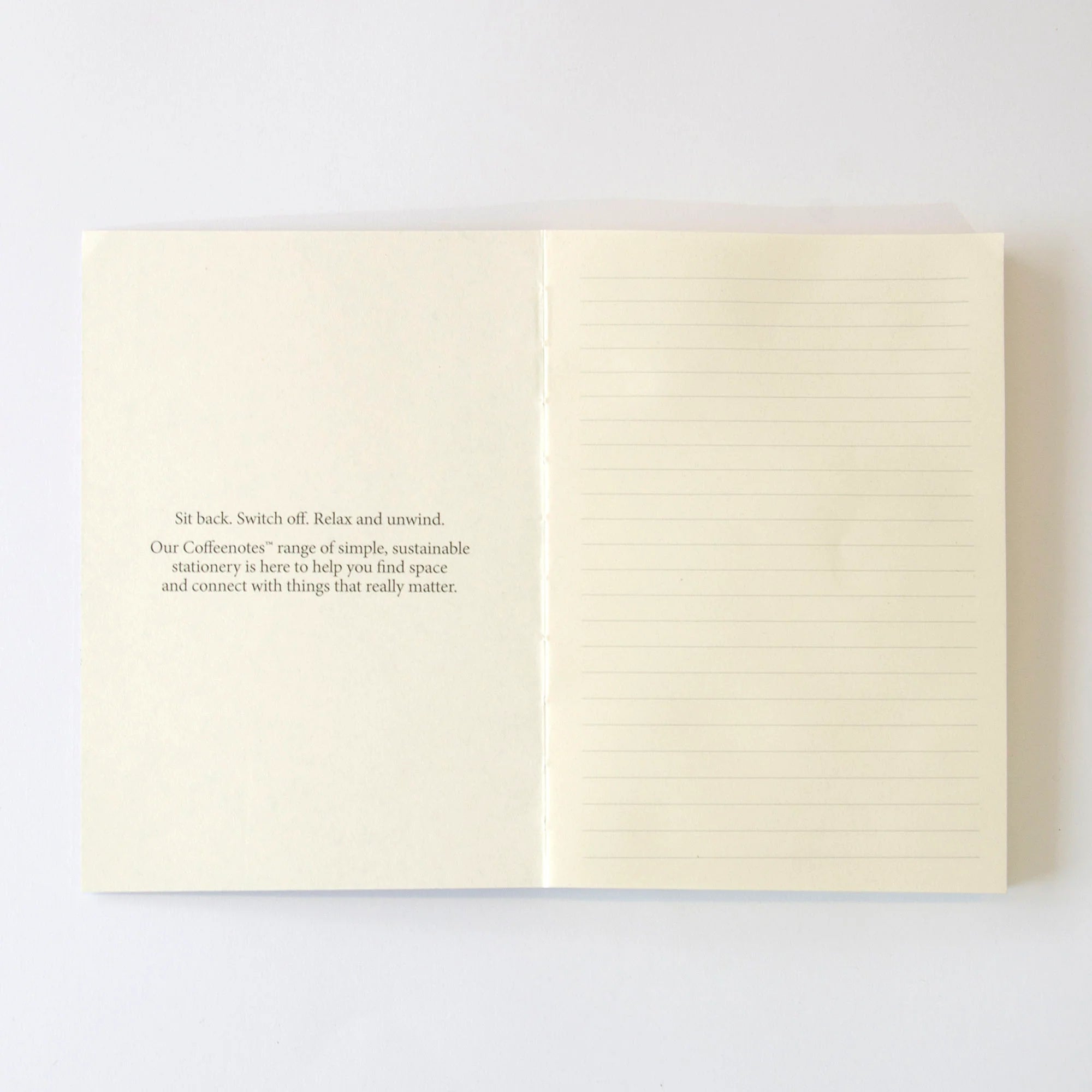 WWF x Coffeenotes Layflat Notebook - Seaweed