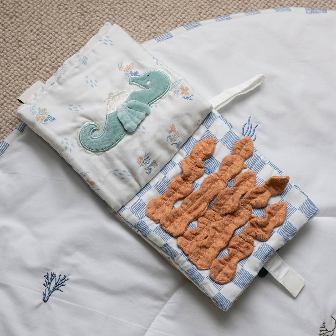 Baby Cotton Book - Waves and Wonders