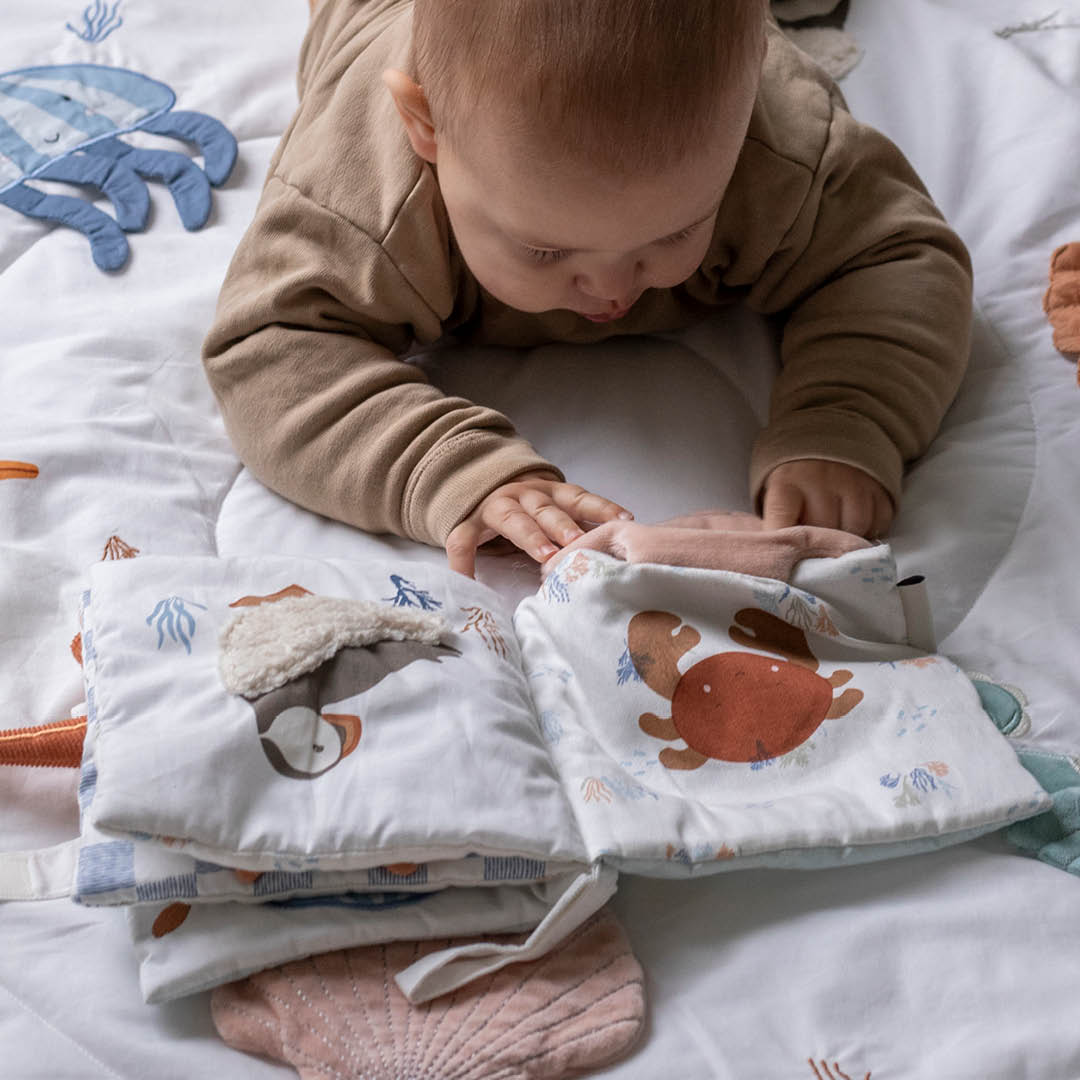 Baby Cotton Book - Waves and Wonders