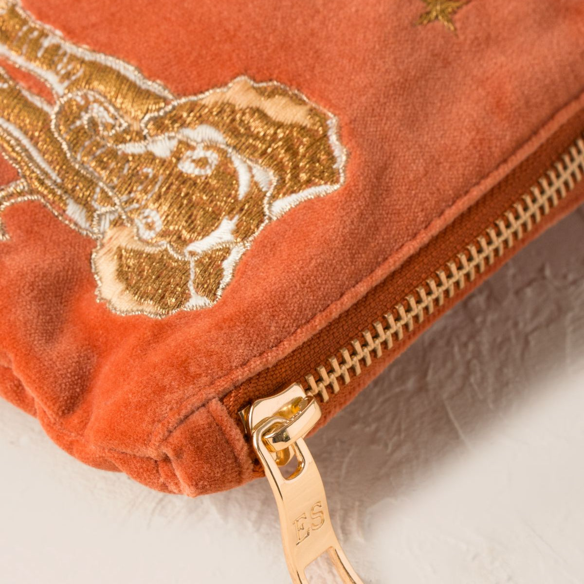 Golden Elephants Everyday Pouch