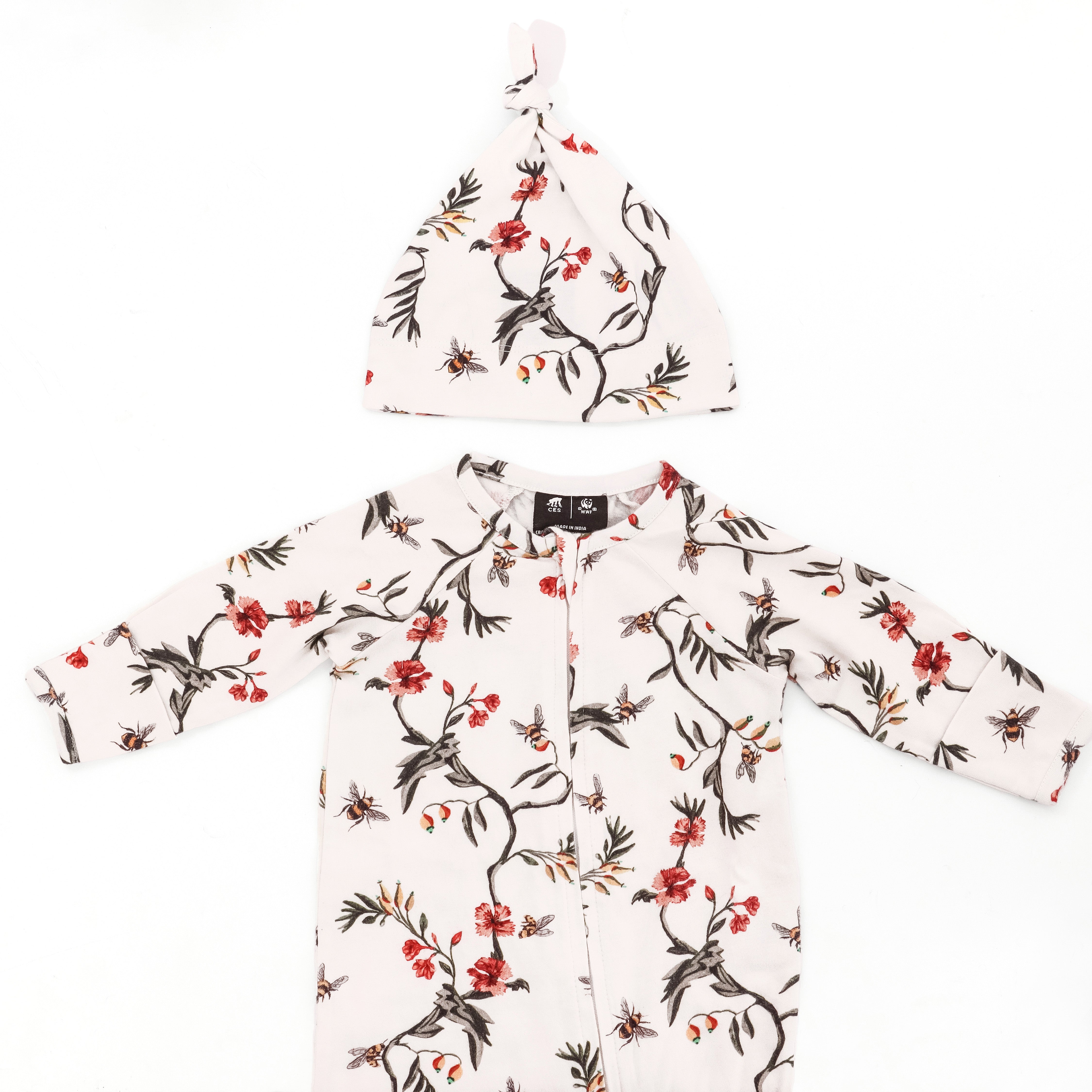 Baby Romper Set - Bee