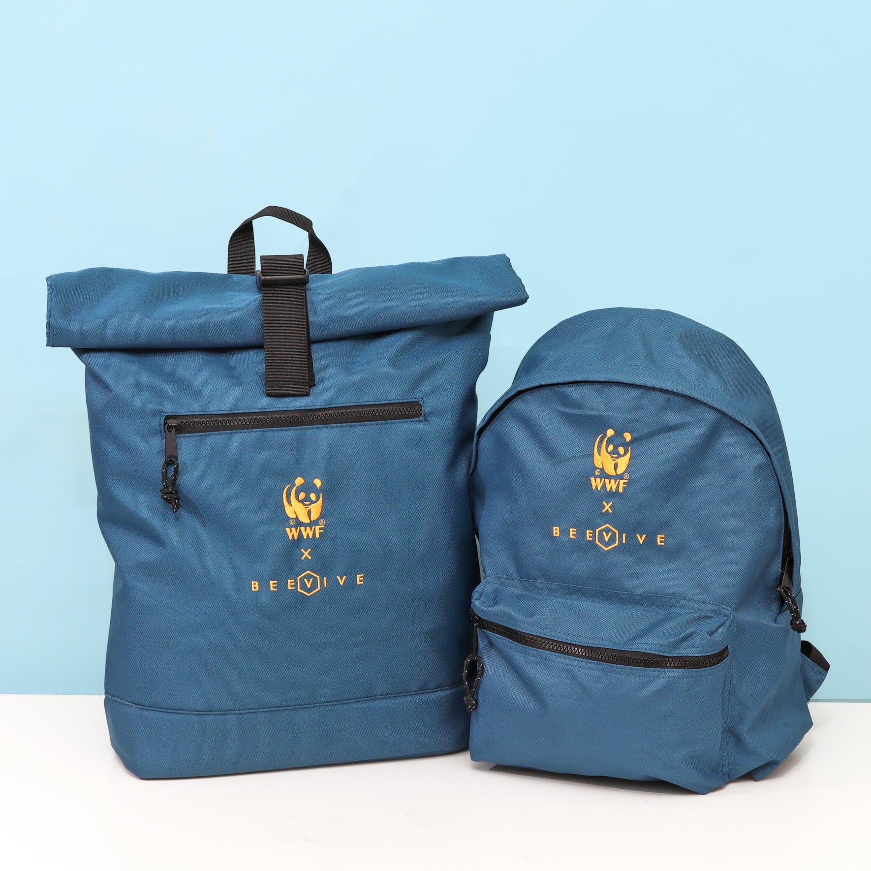 Adventure Recycled Backpack - Blue