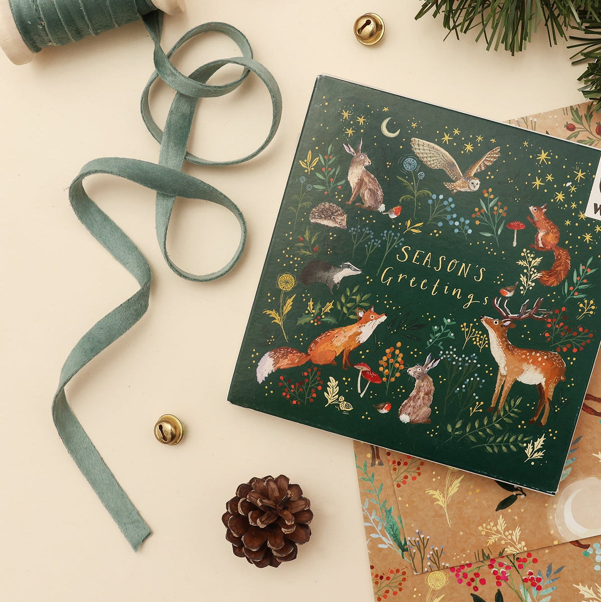 Woodland Season's Greetings Cards (10 Pack)
