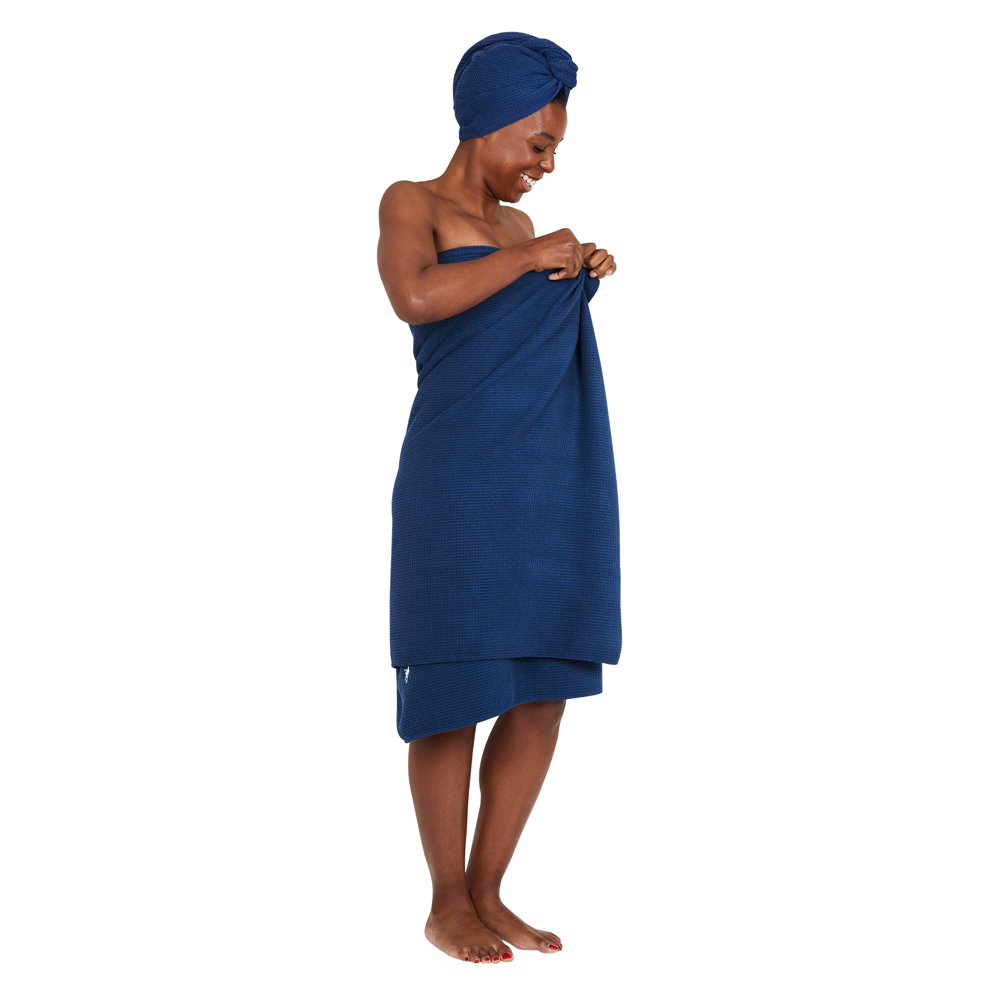 Dock & Bay Hair Wrap - Nautical Navy