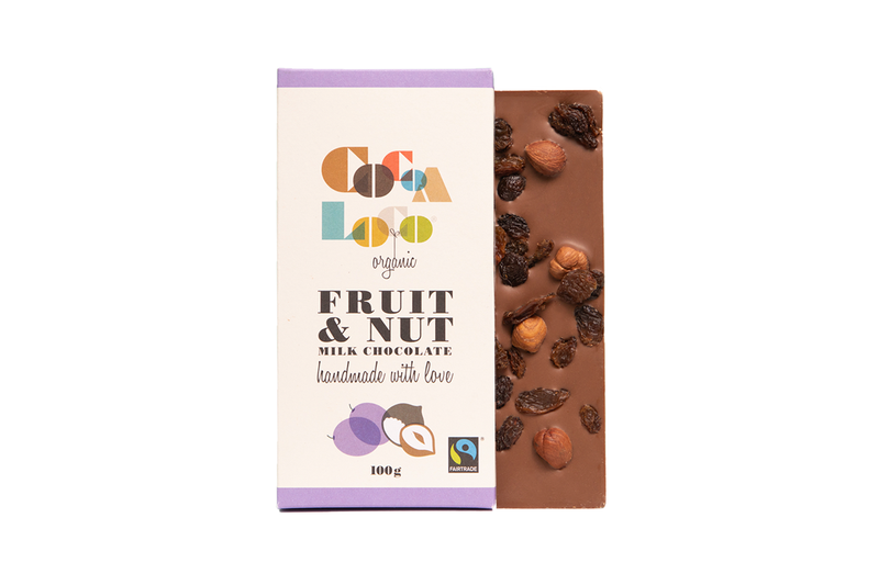 Cocoa Loco Organic Chocolate Bars 100g