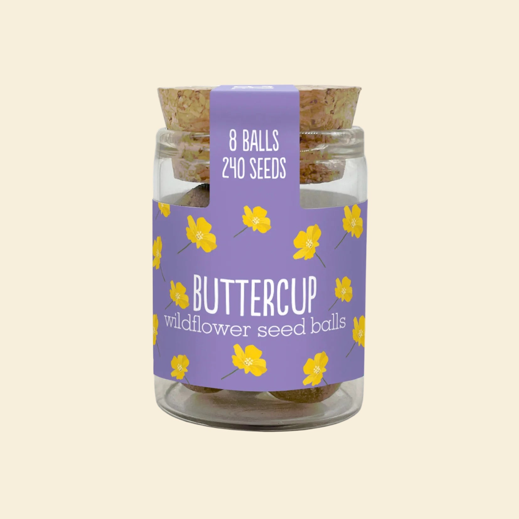 Seedball Wildflower Jar - Buttercup