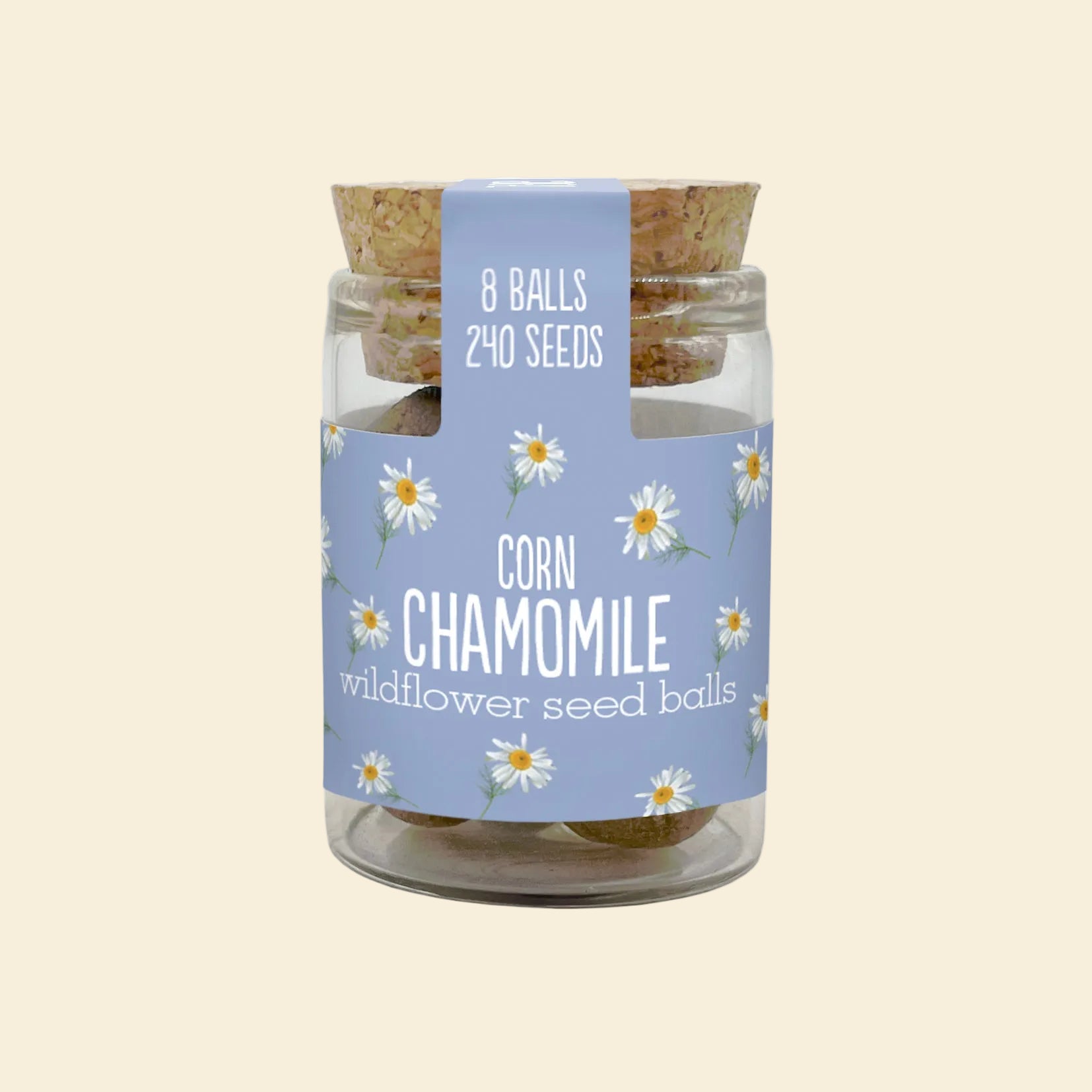Seedball Wildflower Jar - Chamomile