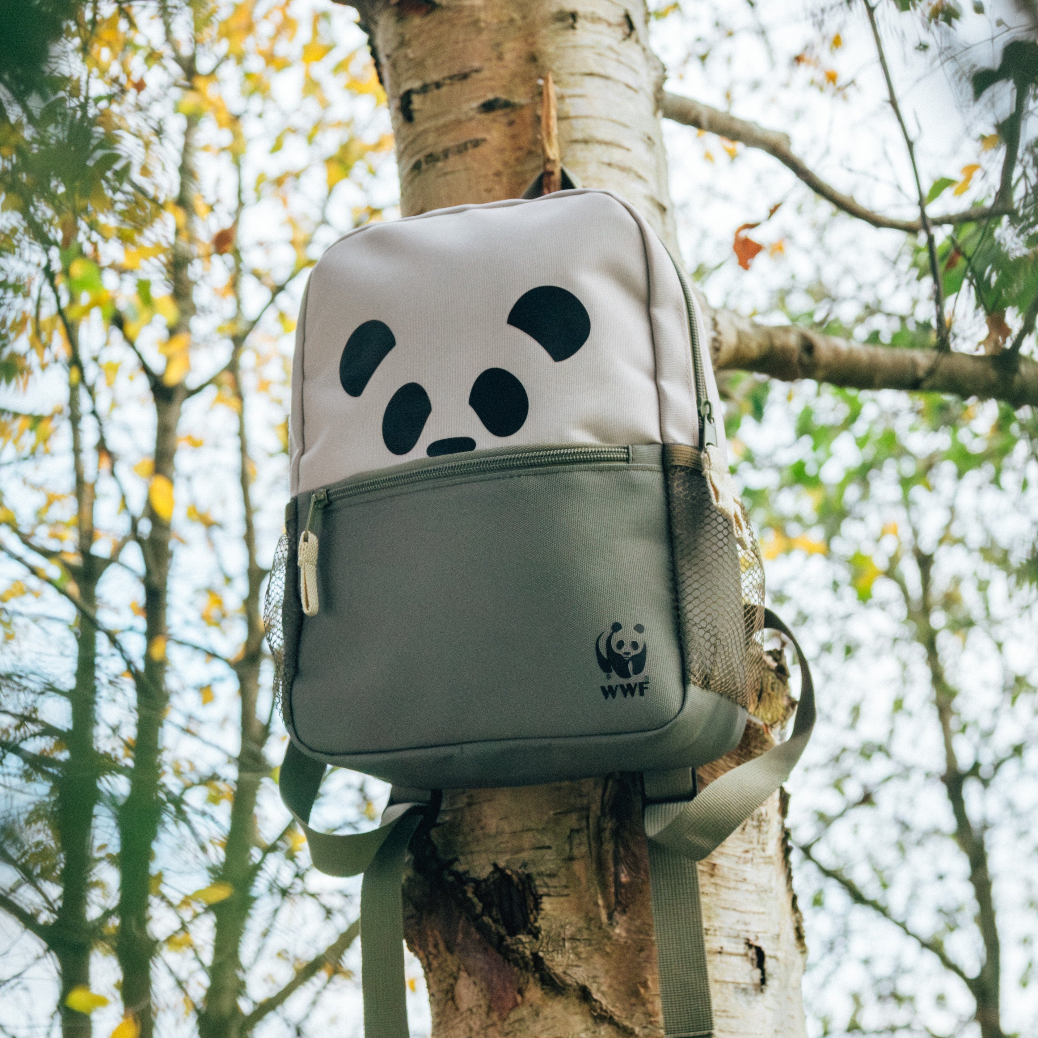 Junior Panda Face Backpack