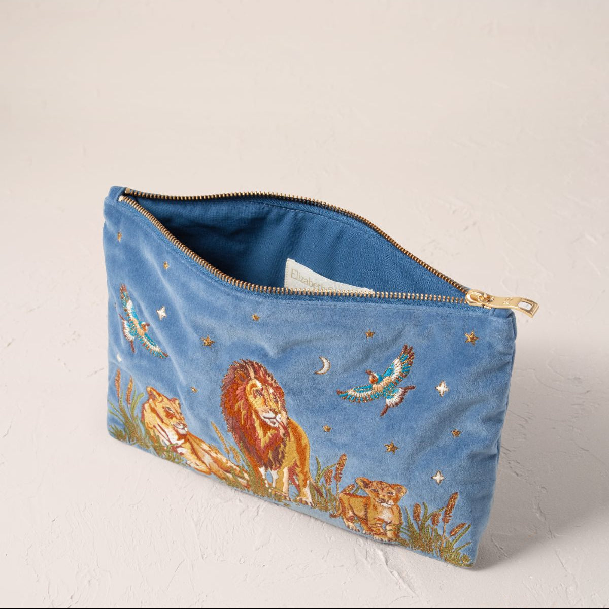 Lion Pride Everyday Pouch - Dusky Blue