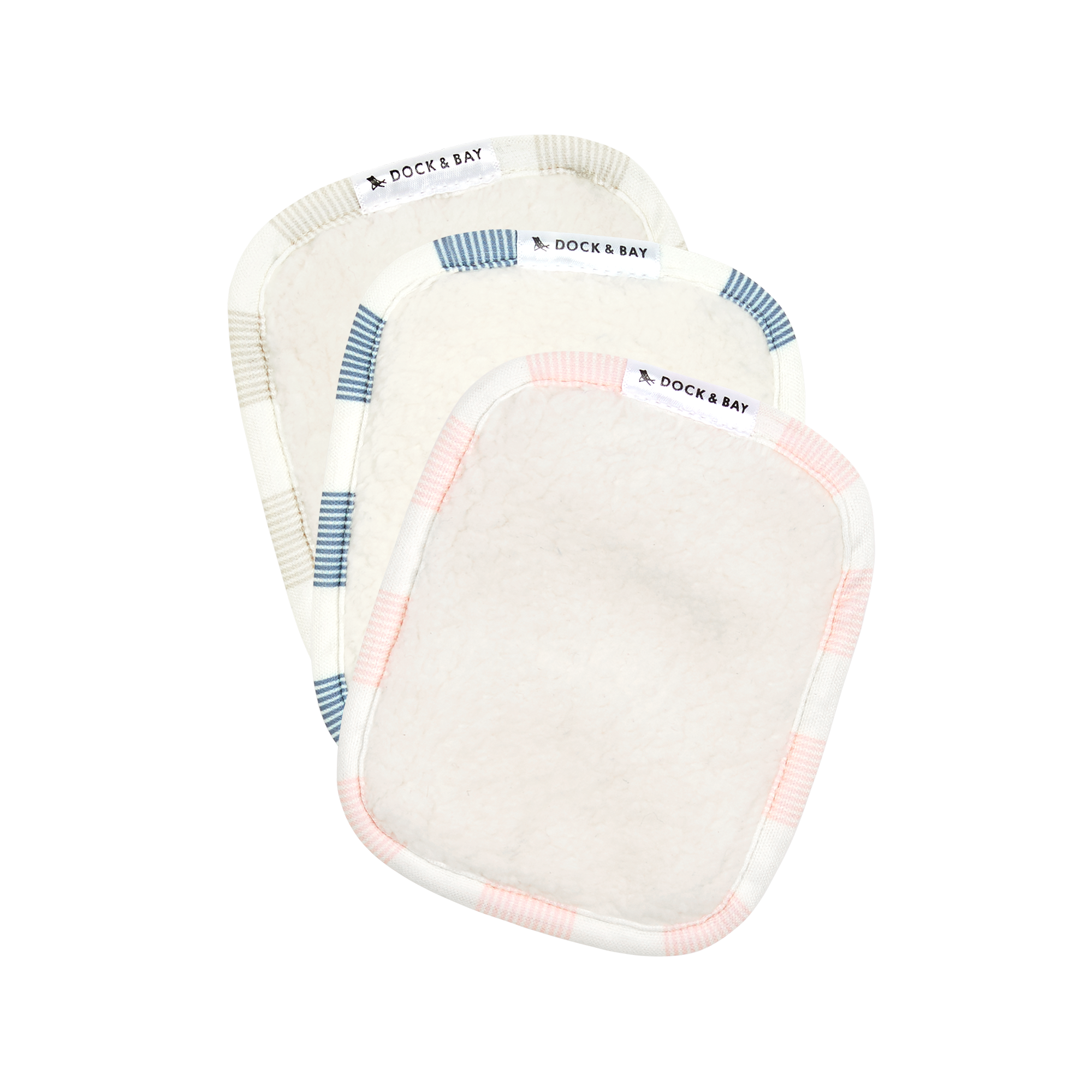 Dock & Bay Reusable Makeup Removers - Cabana Home (3 Pack)