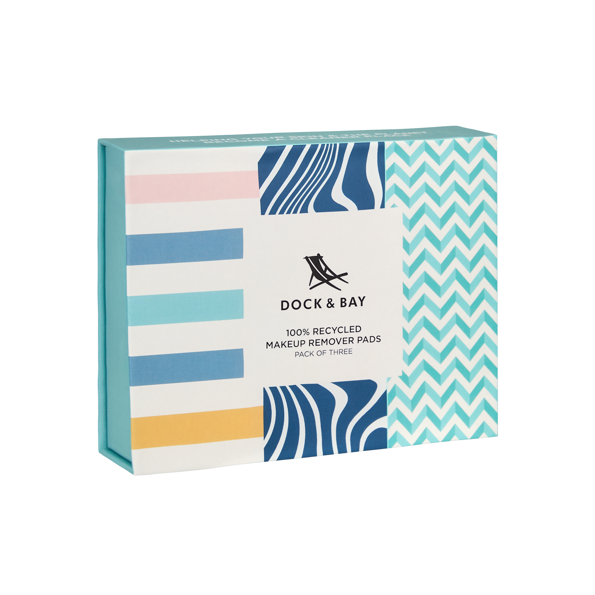 Dock & Bay Reusable Makeup Removers - Geometrics (3 Pack)