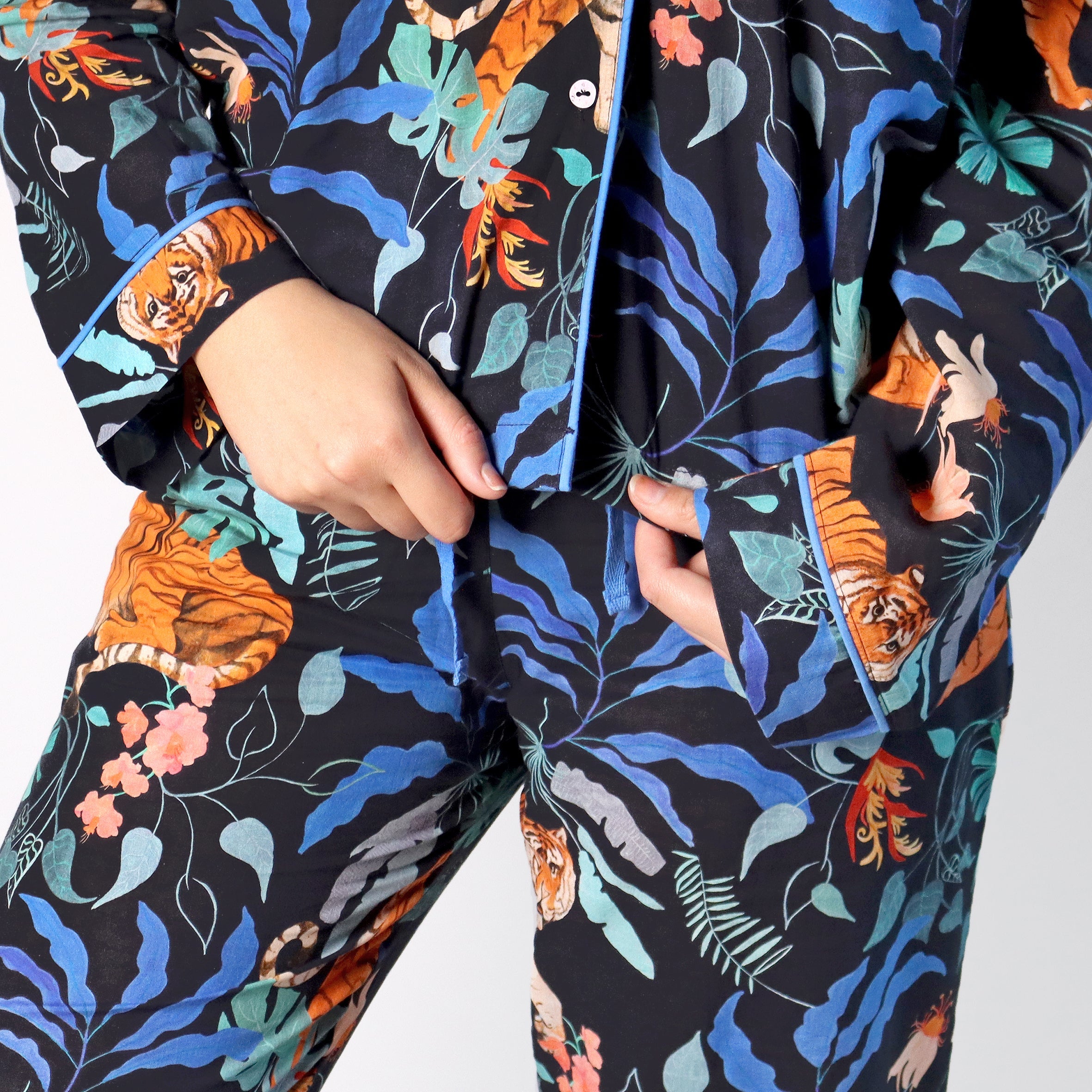 Critically Endangered Pyjama Bottoms - Tiger Print