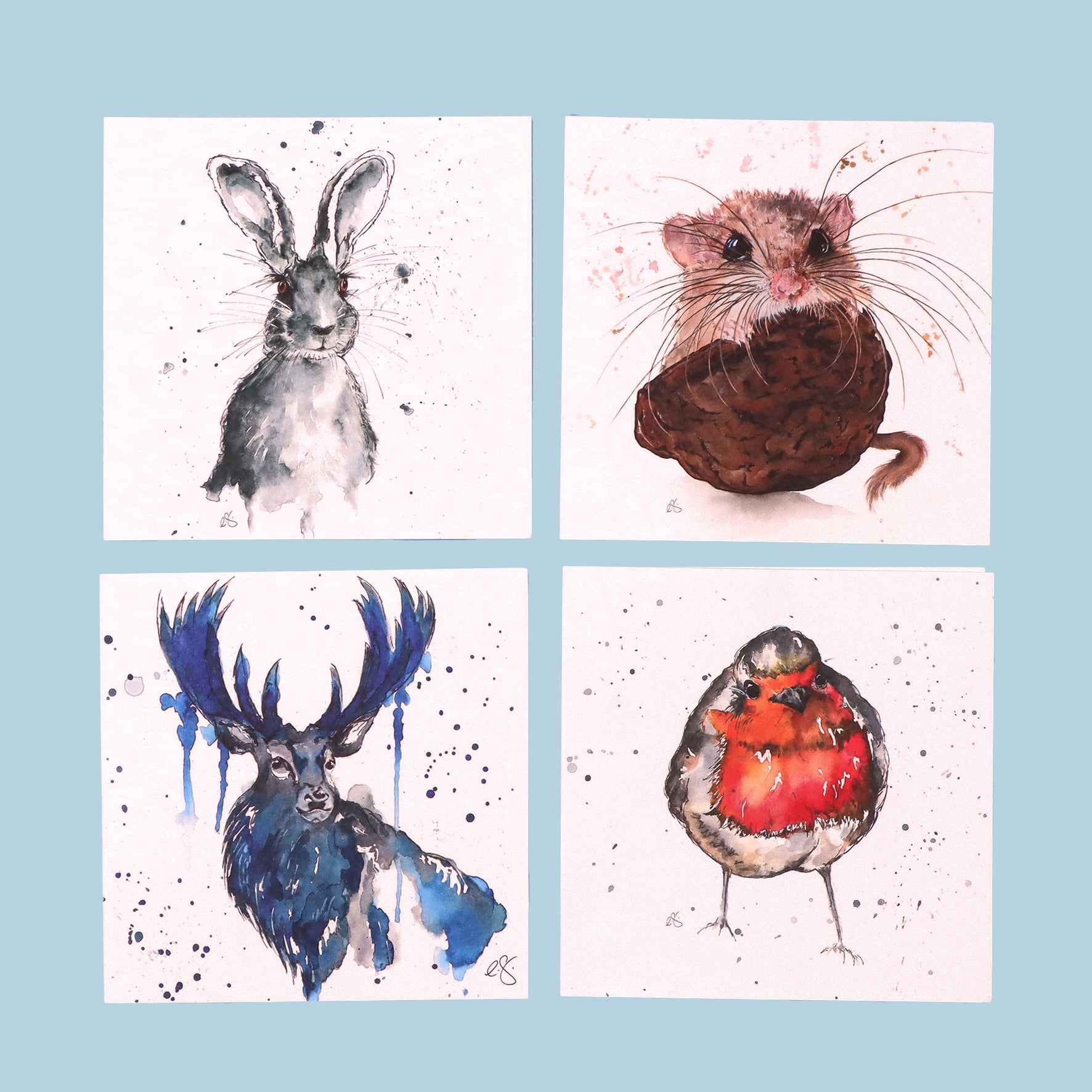 Elizabeth Grant Christmas Cards (multipack of 8)