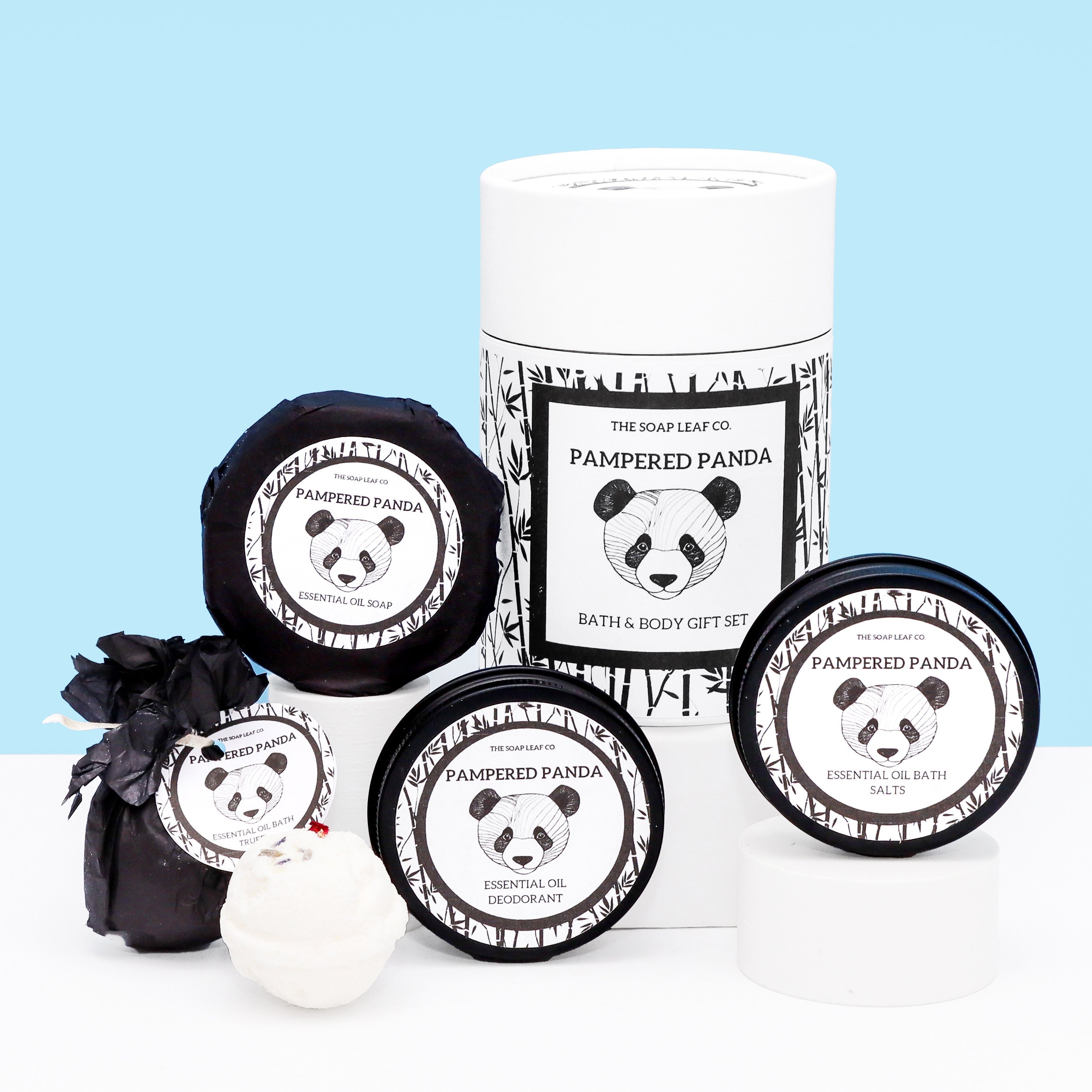 Pampered Panda Bath & Body Gift Set