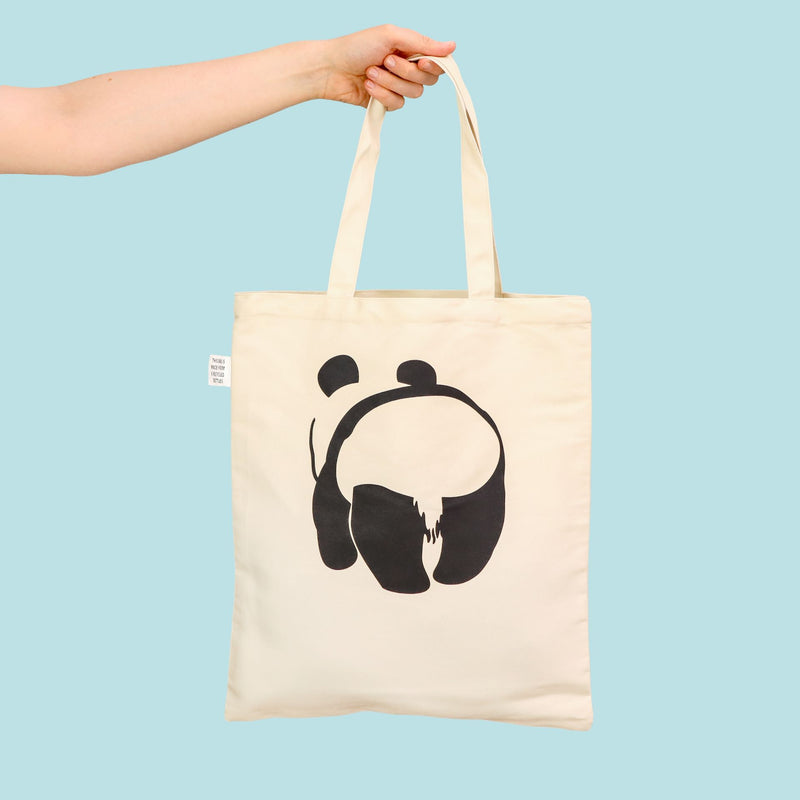 Panda RPET tote bag