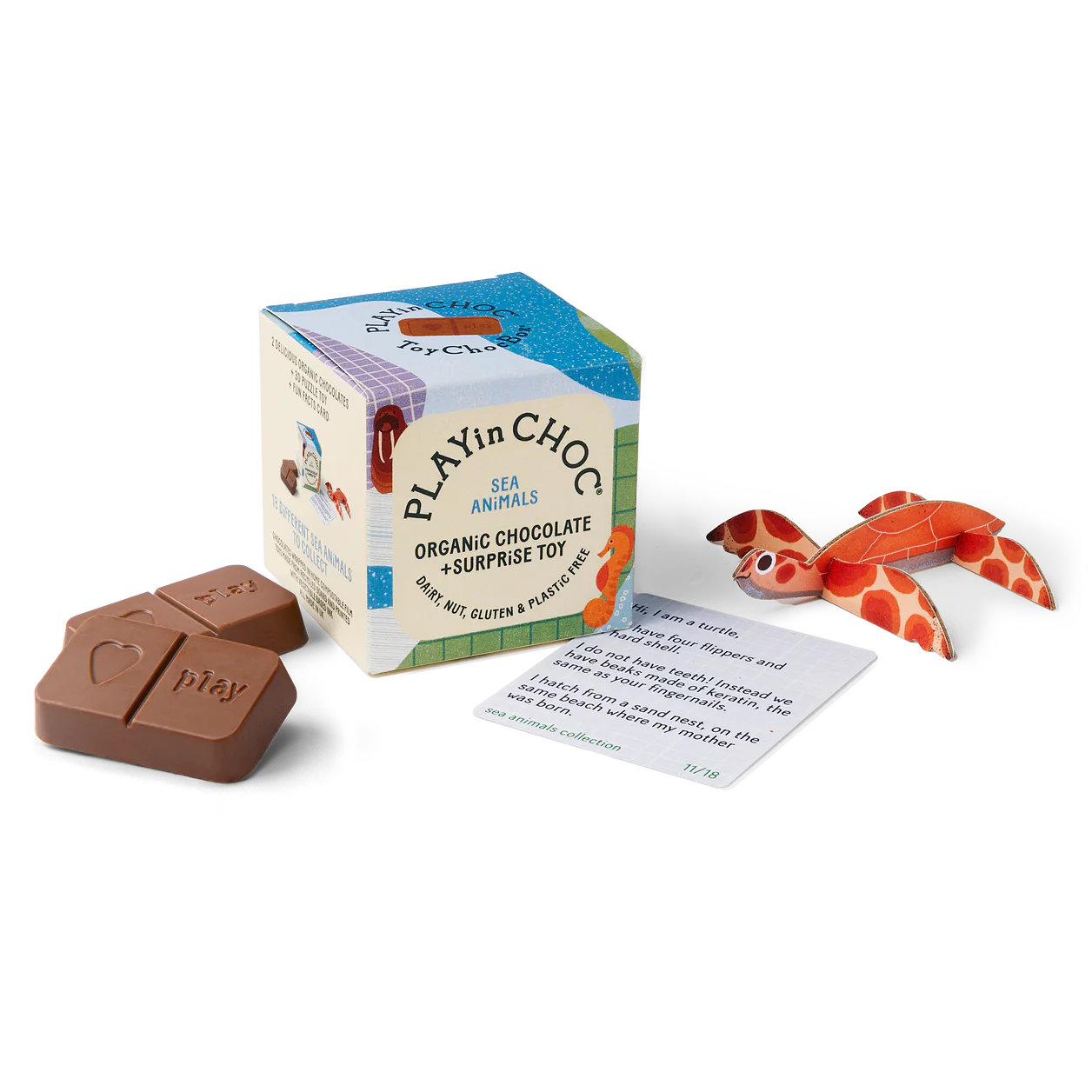 PLAYin CHOC Box - Sea Animals