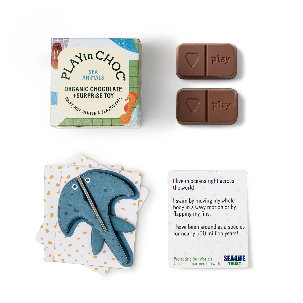 PLAYin CHOC Box - Sea Animals