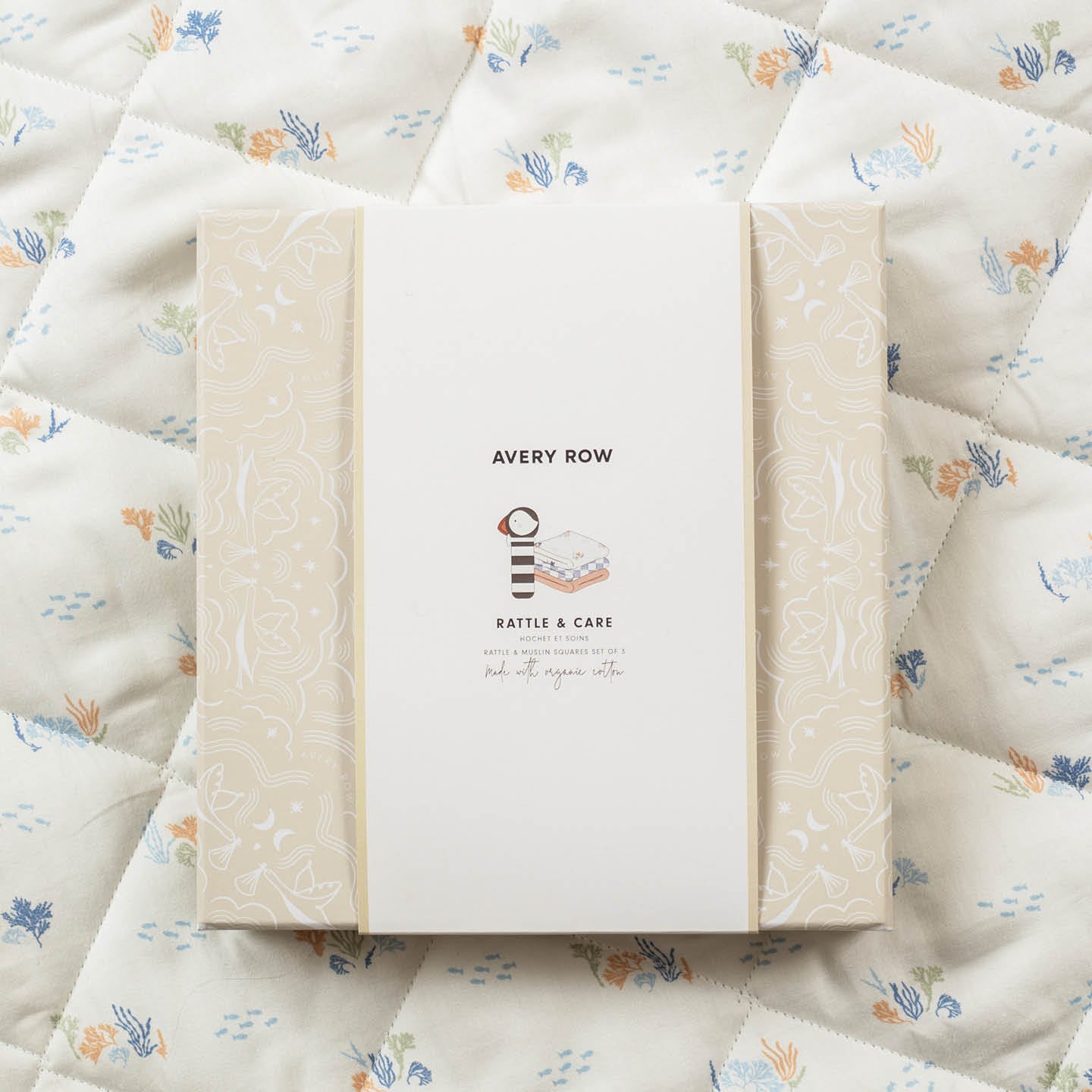 Rattle & Care New Baby Gift Set - Coastline