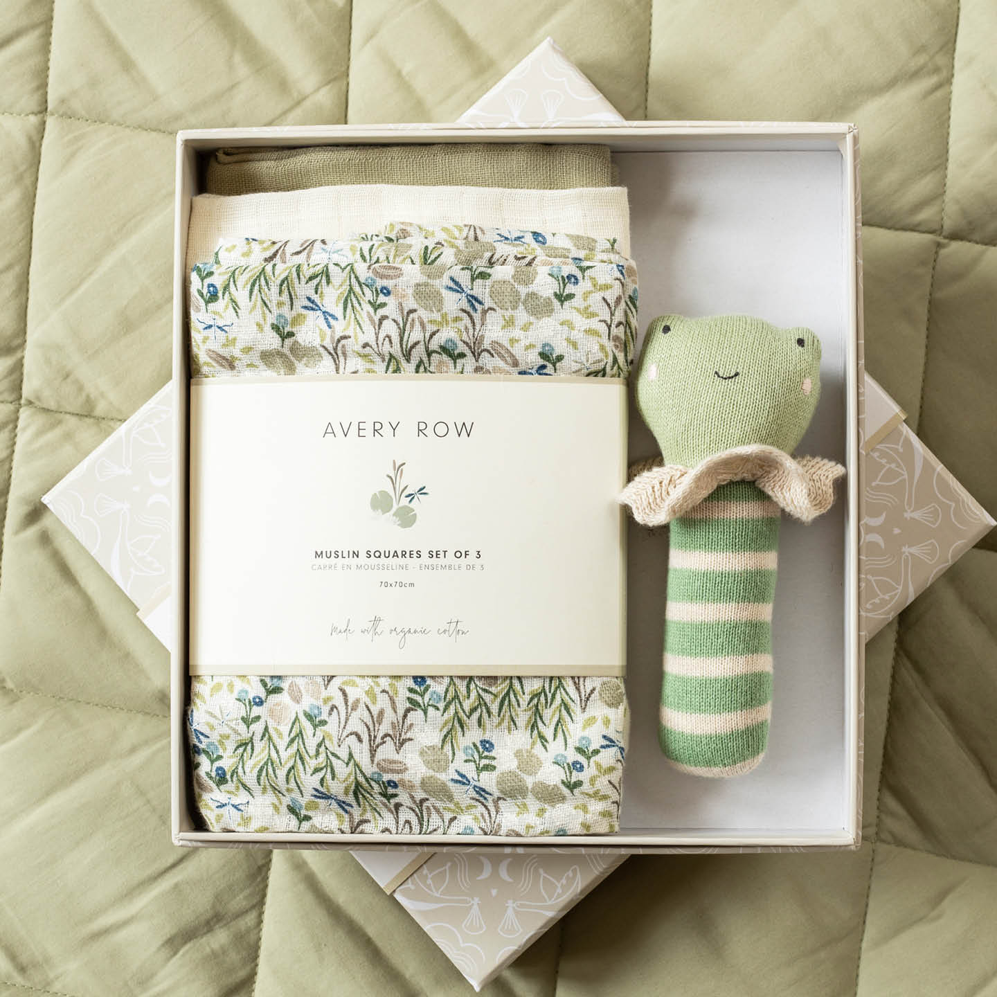 Rattle & Care New Baby Gift Set - Riverbank