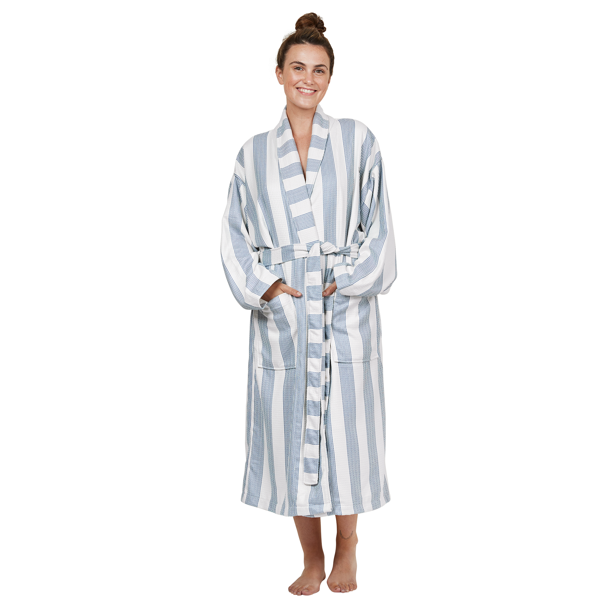 Dock & Bay Bath Robe - Storm Cloud
