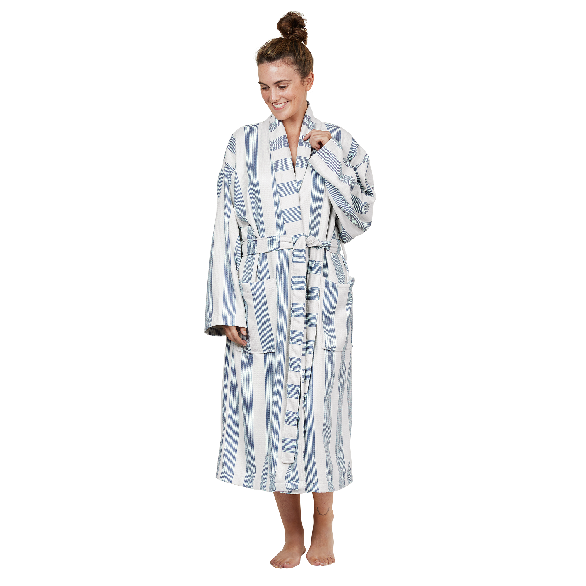 Dock & Bay Bath Robe - Storm Cloud