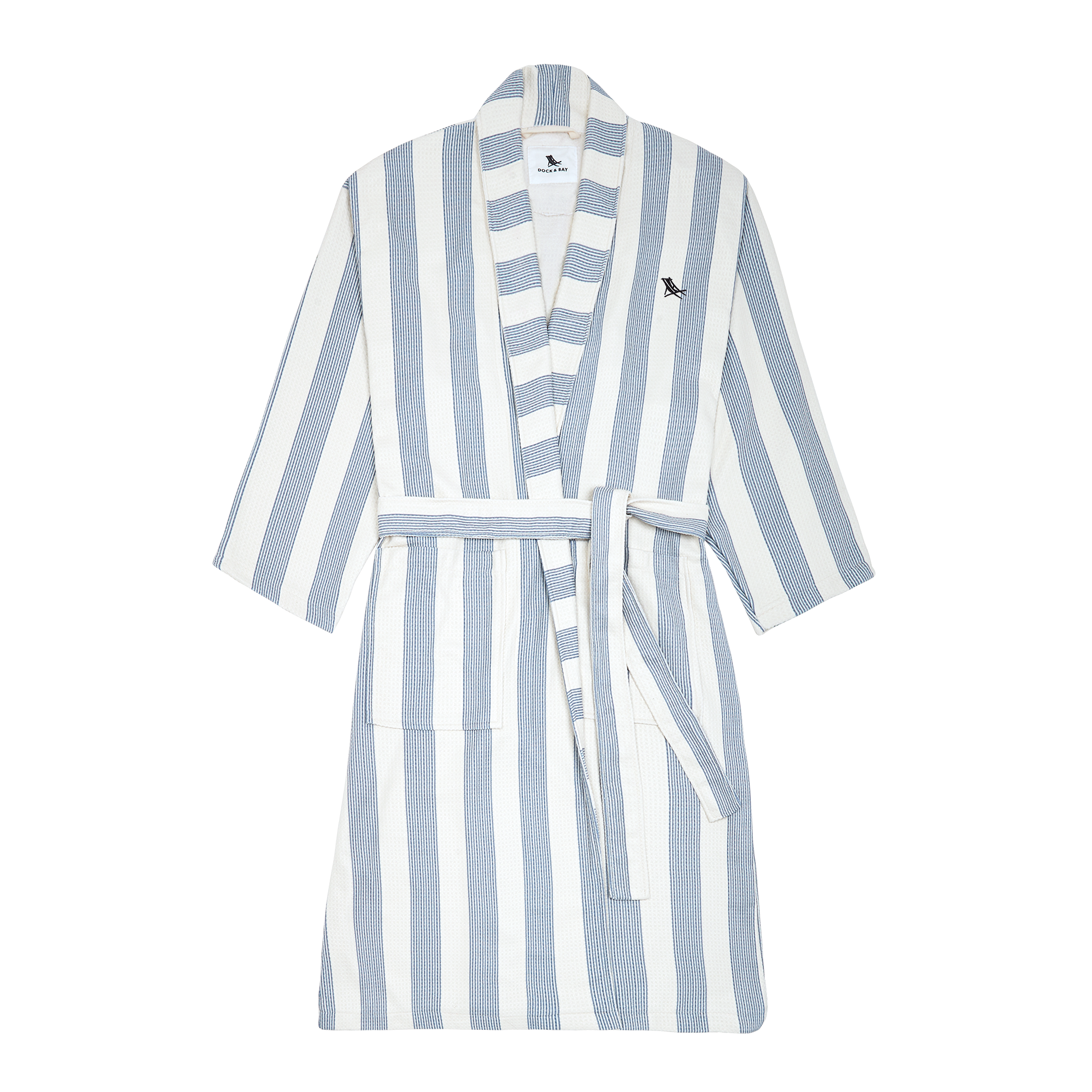 Dock & Bay Bath Robe - Storm Cloud