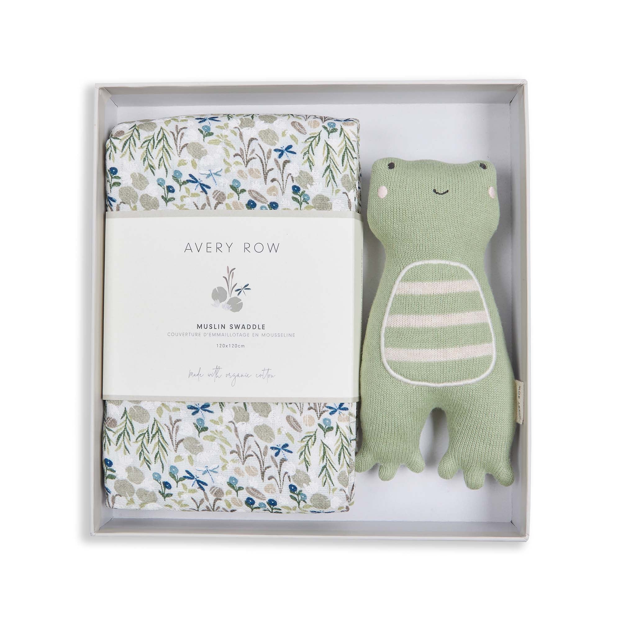 Swaddle & Cuddle Gift Set - Riverbank