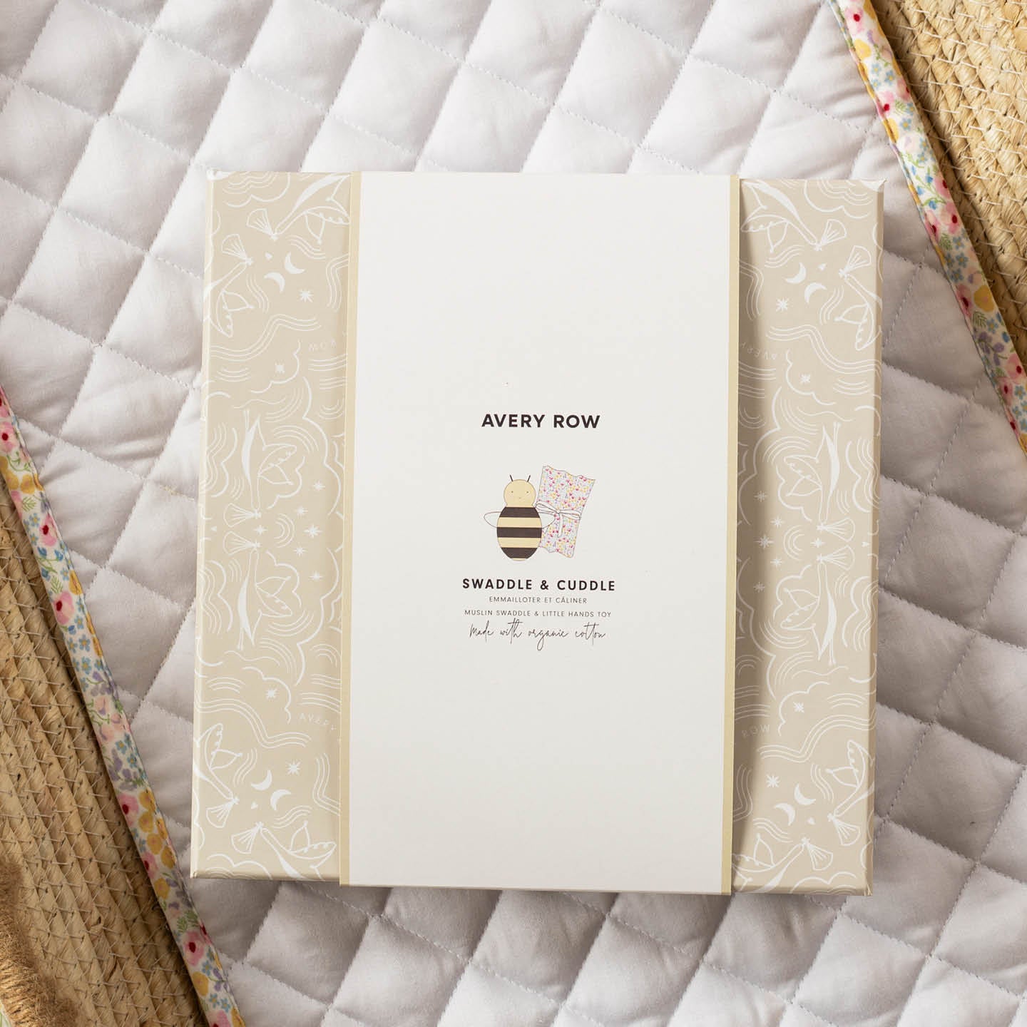 Swaddle & Cuddle Gift Set - Wildflower Garden